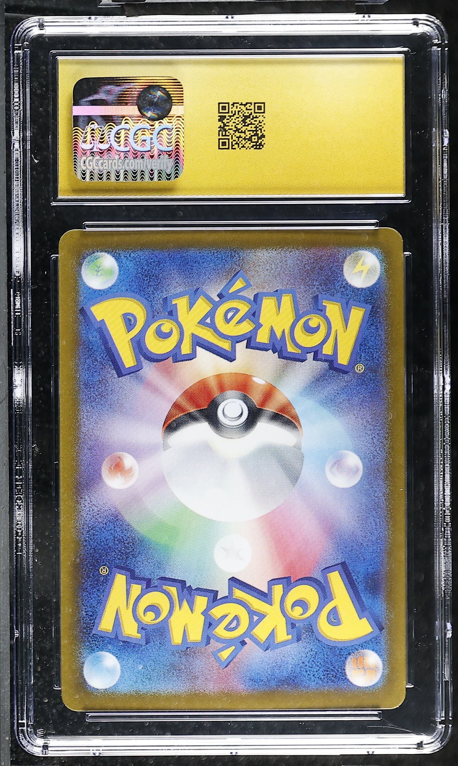 Kecleon #118/106 Japanese Super Electric Breaker CGC Pristine 10 Pokemon Graded Slab — back