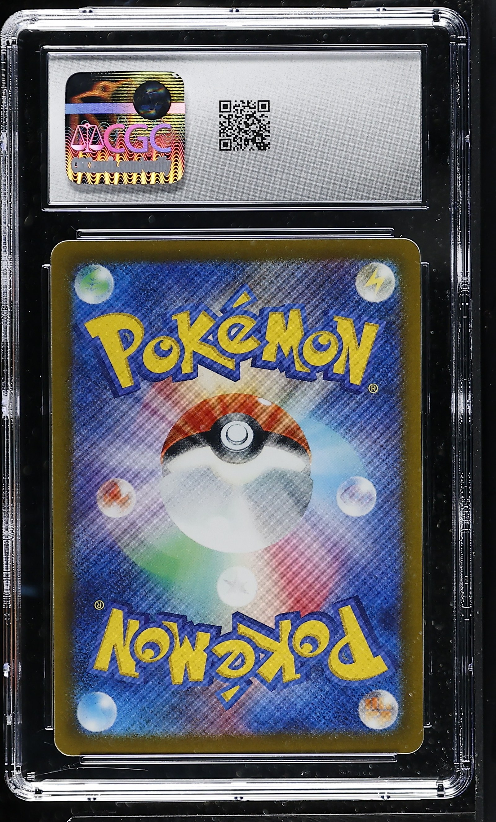 Victini #019/071 Japanese Cyber Judge CGC Gem Mint 10 Pokemon Graded Slab — back