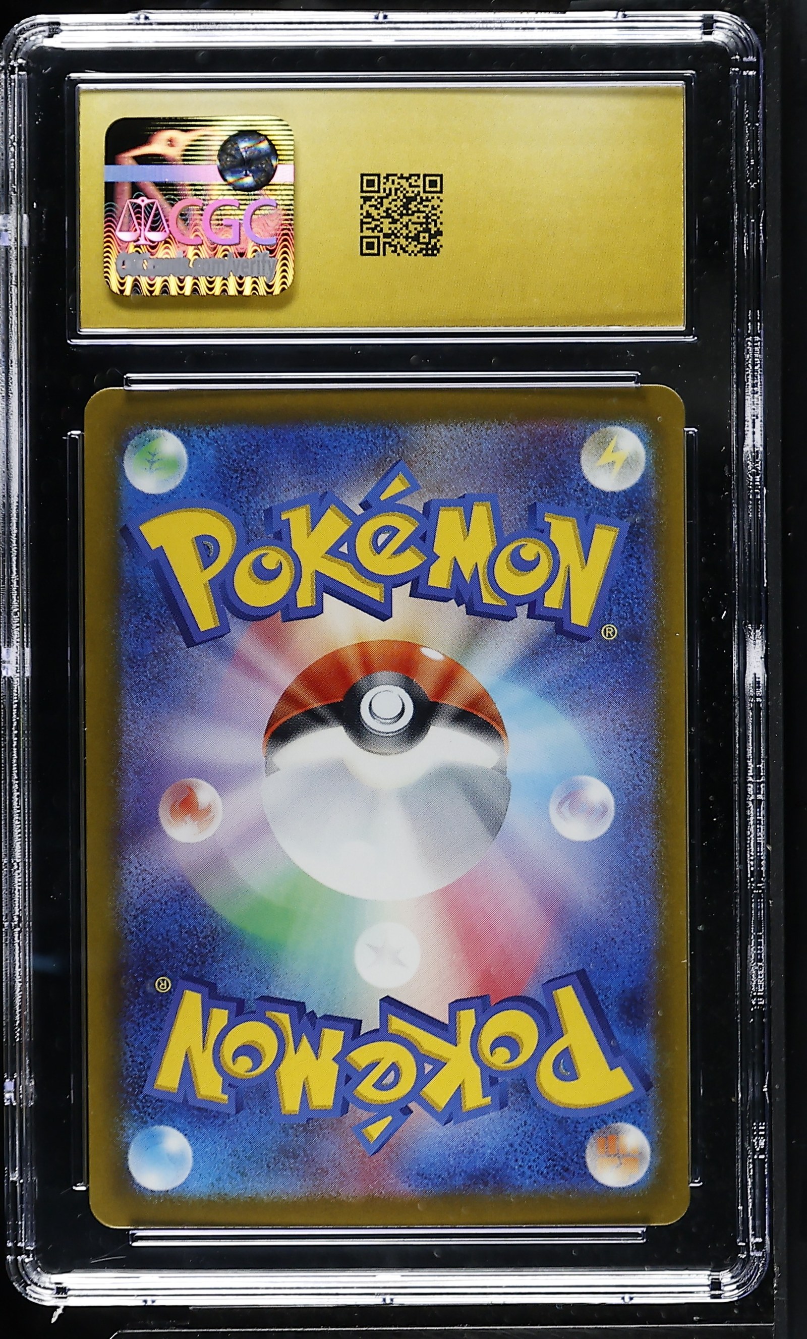 Fennekin #085/083 Japanese Ninja Spinner CGC Pristine 10 Pokemon Graded Slab — back