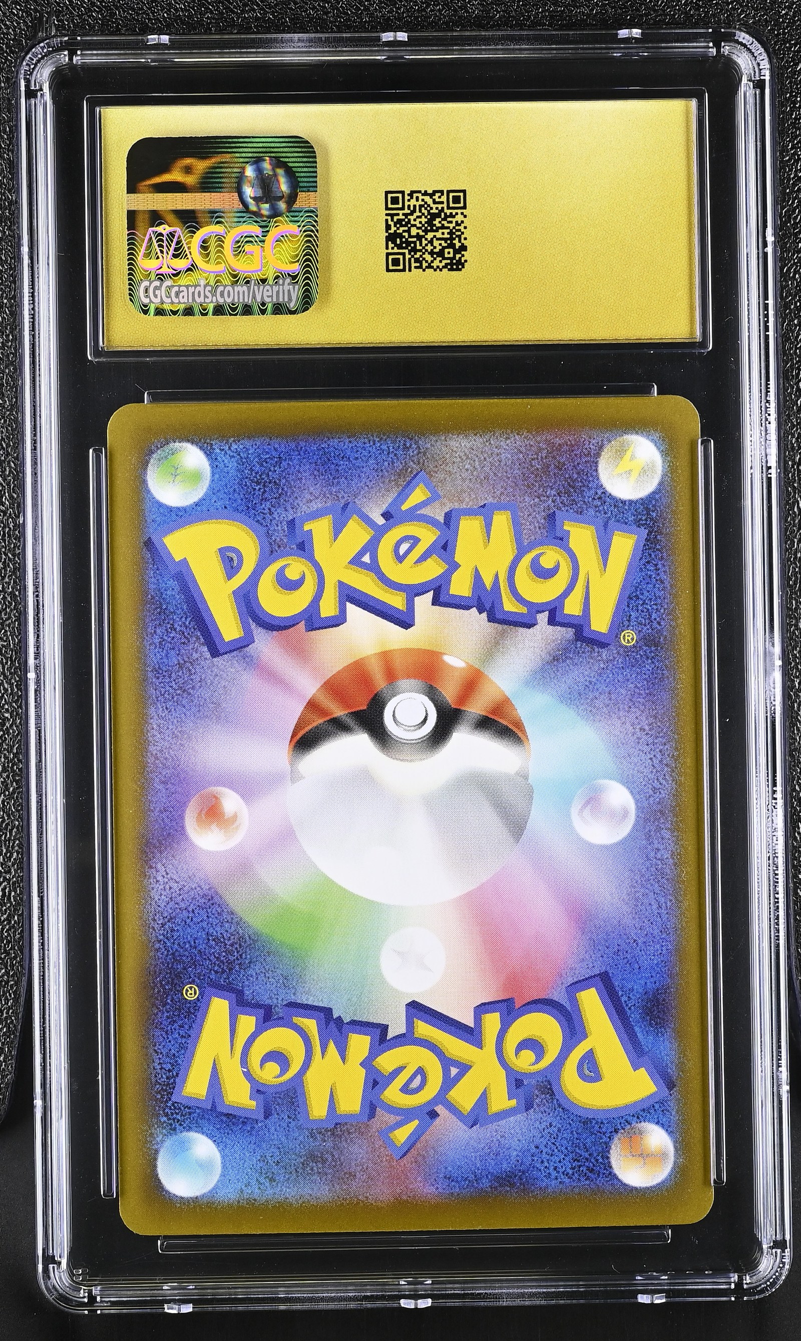 Dewgong #084/080 Japanese Inferno X CGC Pristine 10 Pokemon Graded Slab — back