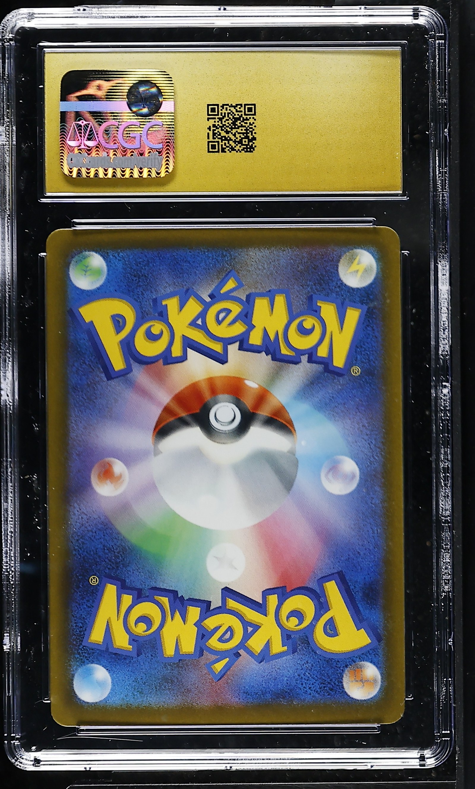 Mega Floette ex #099/083 Japanese Ninja Spinner CGC Pristine 10 Pokemon Graded Slab — back