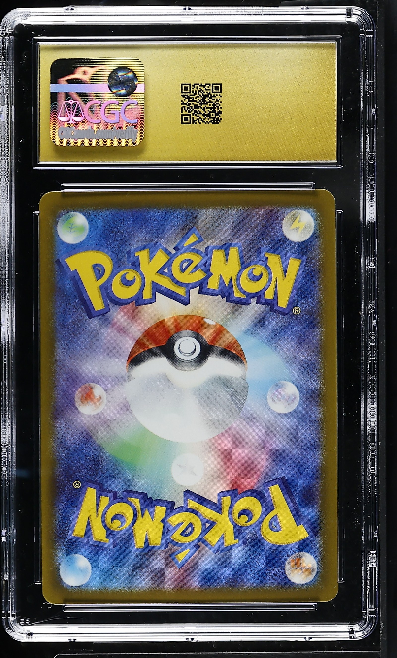 Jumbo Ice Cream #105/083 Japanese Ninja Spinner CGC Pristine 10 Pokemon Graded Slab — back