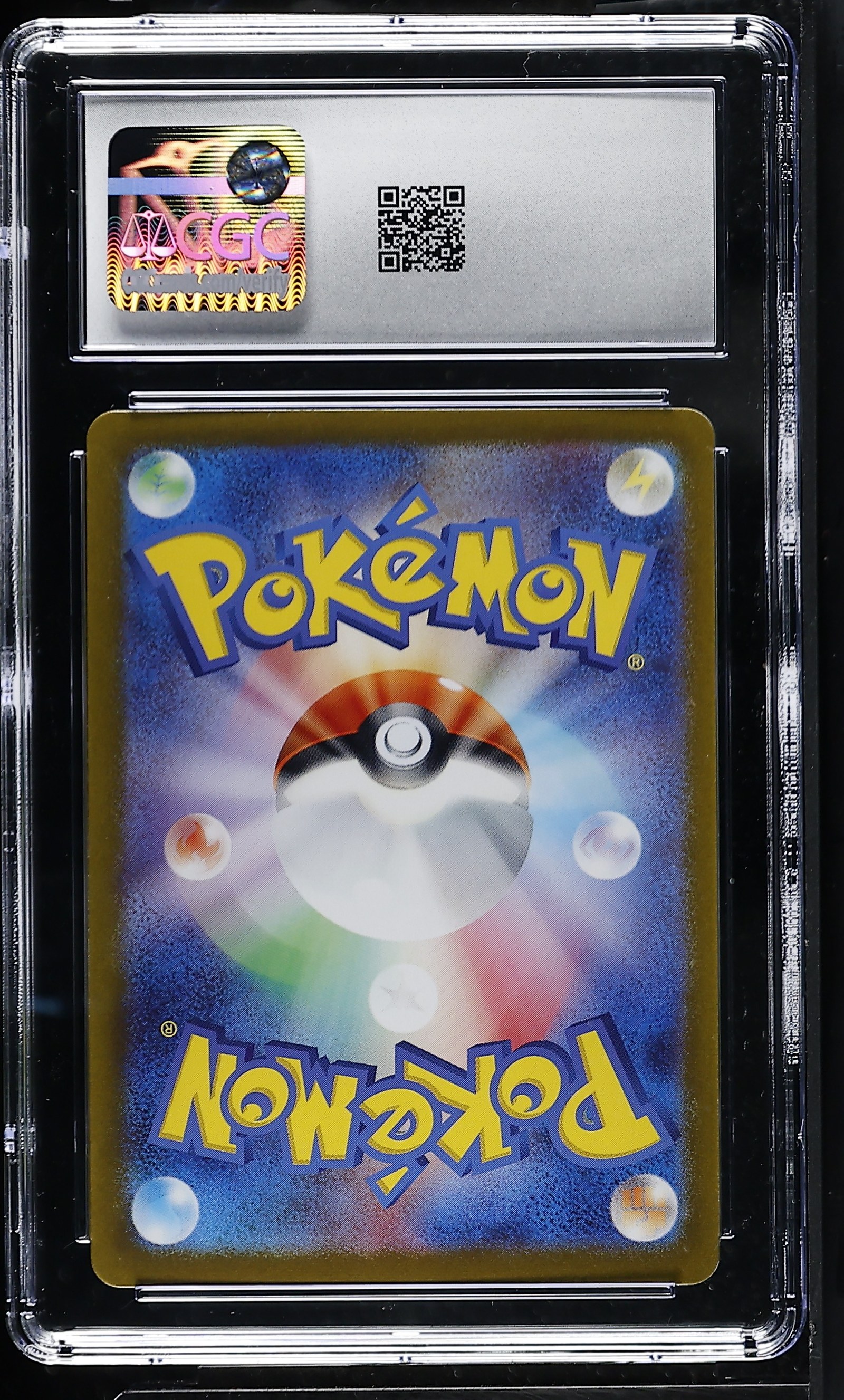 Pidgey #118/108 Japanese Ruler Of The Black Flame CGC 8.5 Pokemon Graded Slab — back
