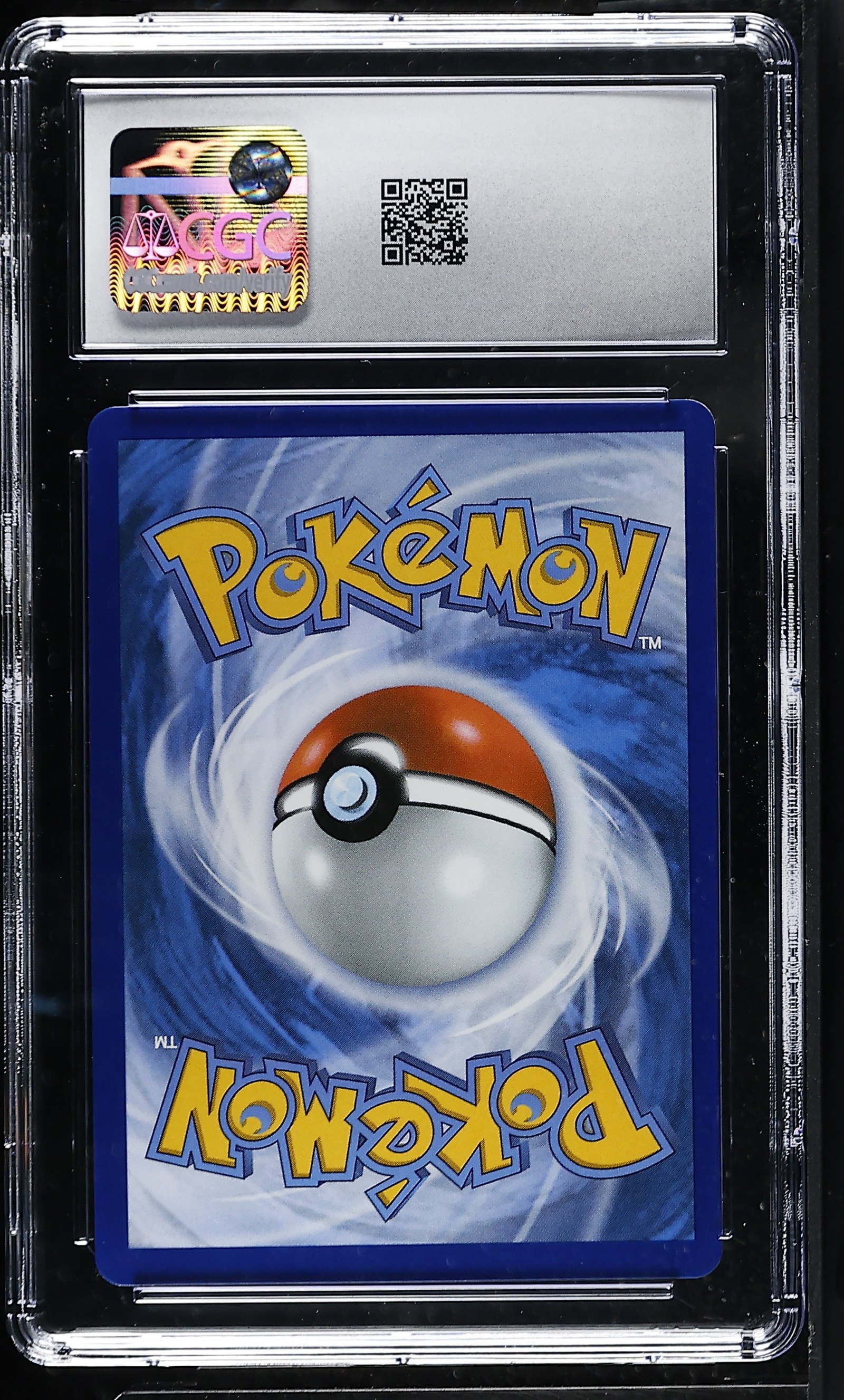 Lt. Surge's Bargain #170/132 Mega Evolution CGC Gem Mint 10 Pokemon Graded Slab — back