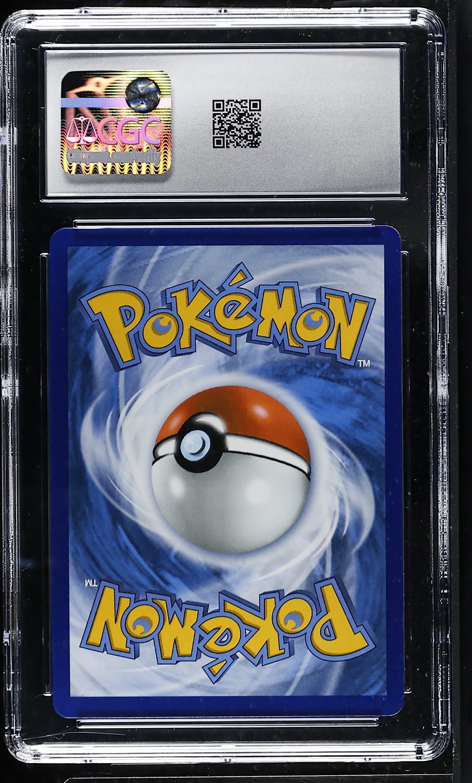 Mega Lucario ex #113/217 Ascended Heroes CGC Gem Mint 10 Pokemon Graded Slab — back