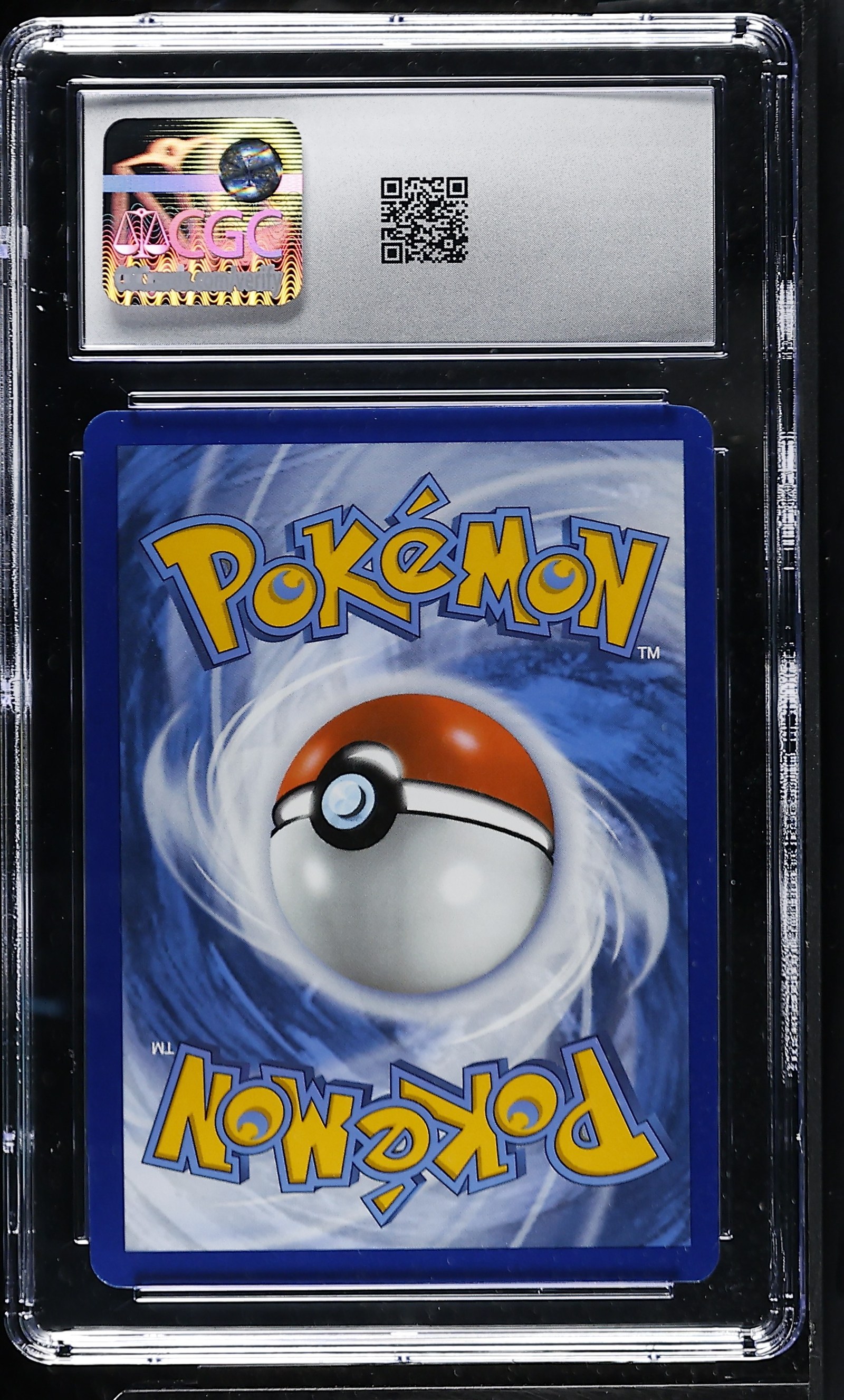 Sunflora #169/167 Twilight Masquerade CGC Gem Mint 10 Pokemon Graded Slab — back