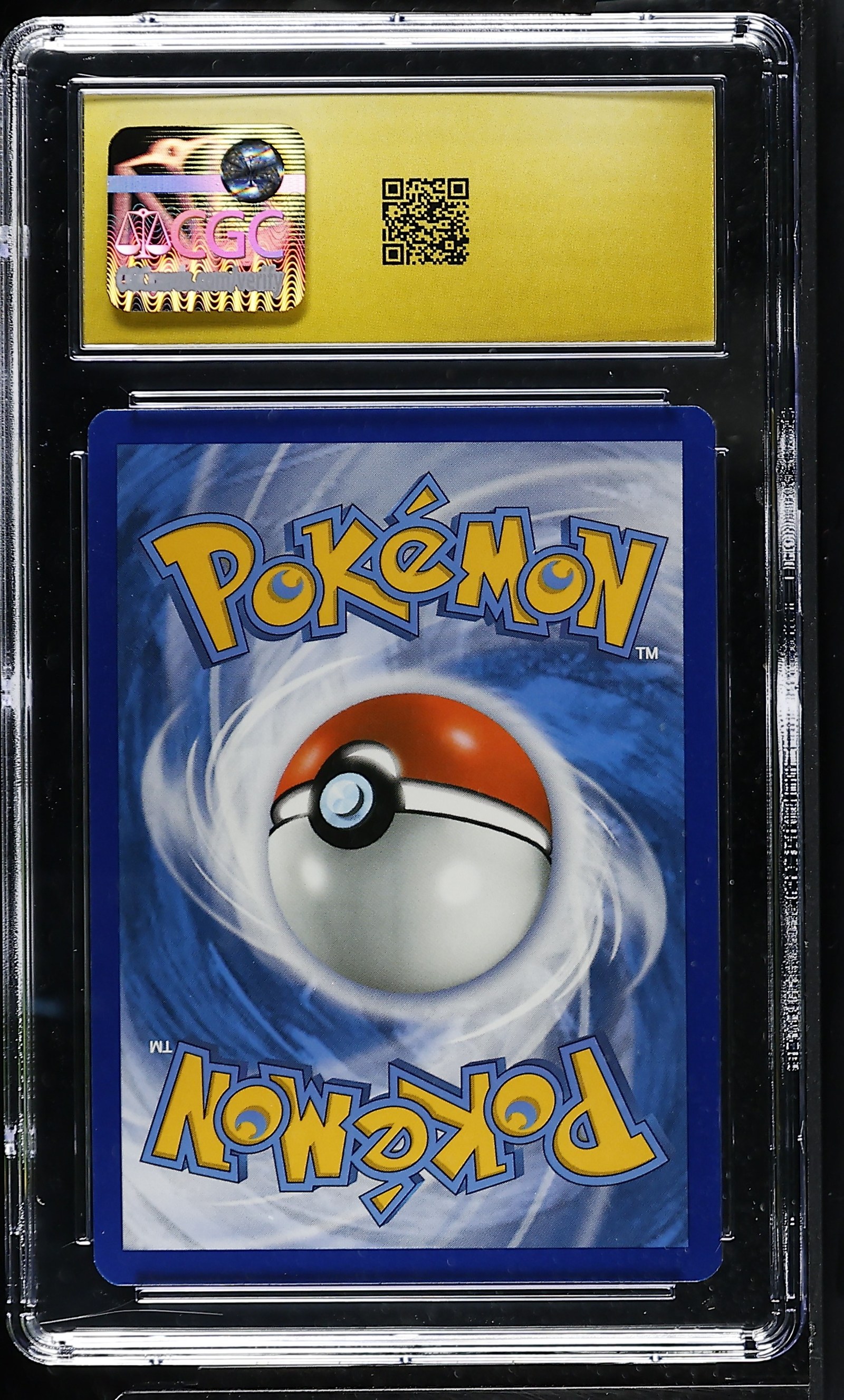 Bulbasaur #1/25 Confetti Holo Mcdonalds 2021 CGC Pristine 10 Pokemon Graded Slab — back