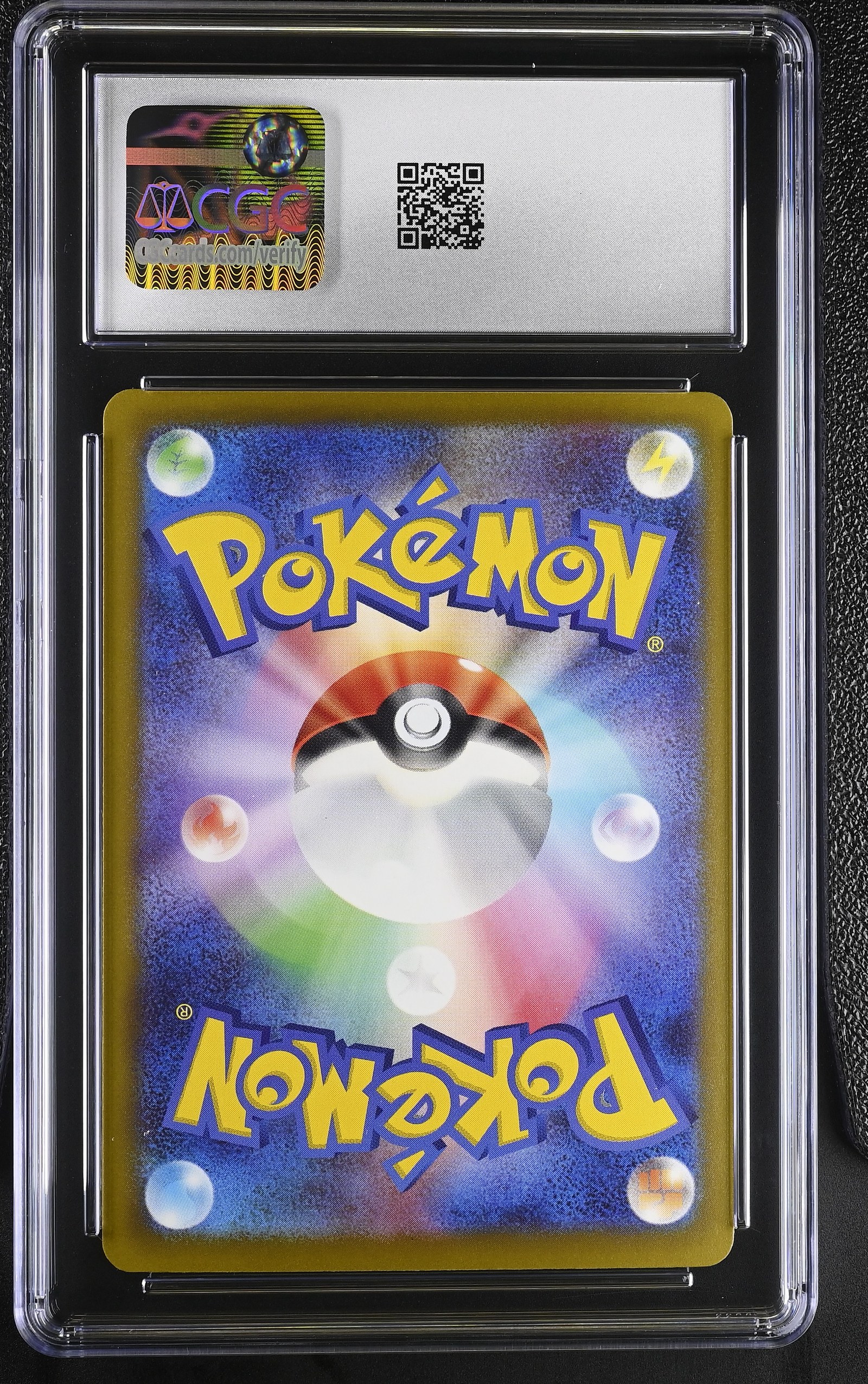 Mega Floette ex #099/083 Japanese Ninja Spinner CGC Gem Mint 10 Pokemon Graded Slab — back