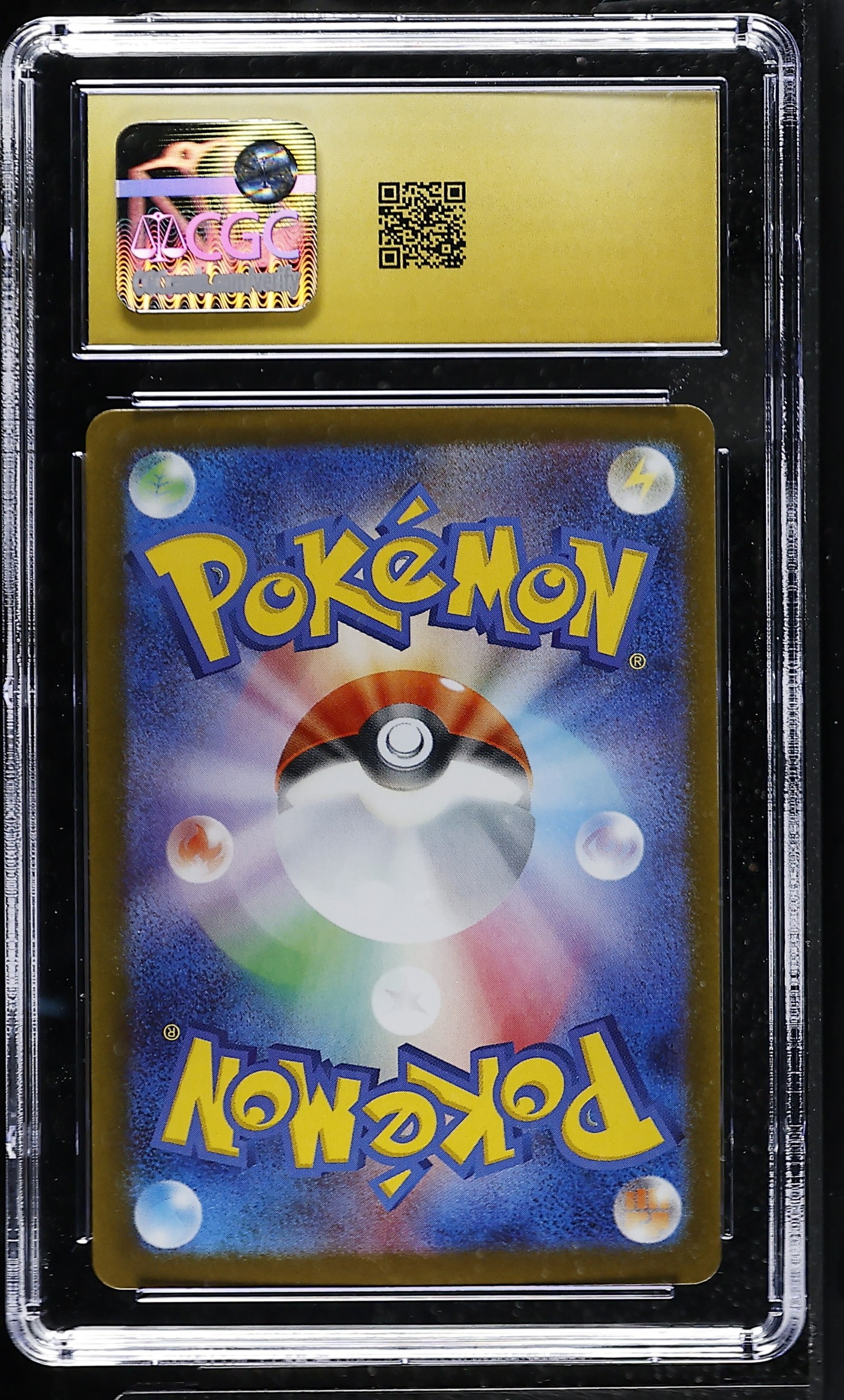 Zamazenta #107/098 Japanese Glory Of Team Rocket CGC Pristine 10 Pokemon Graded Slab — back