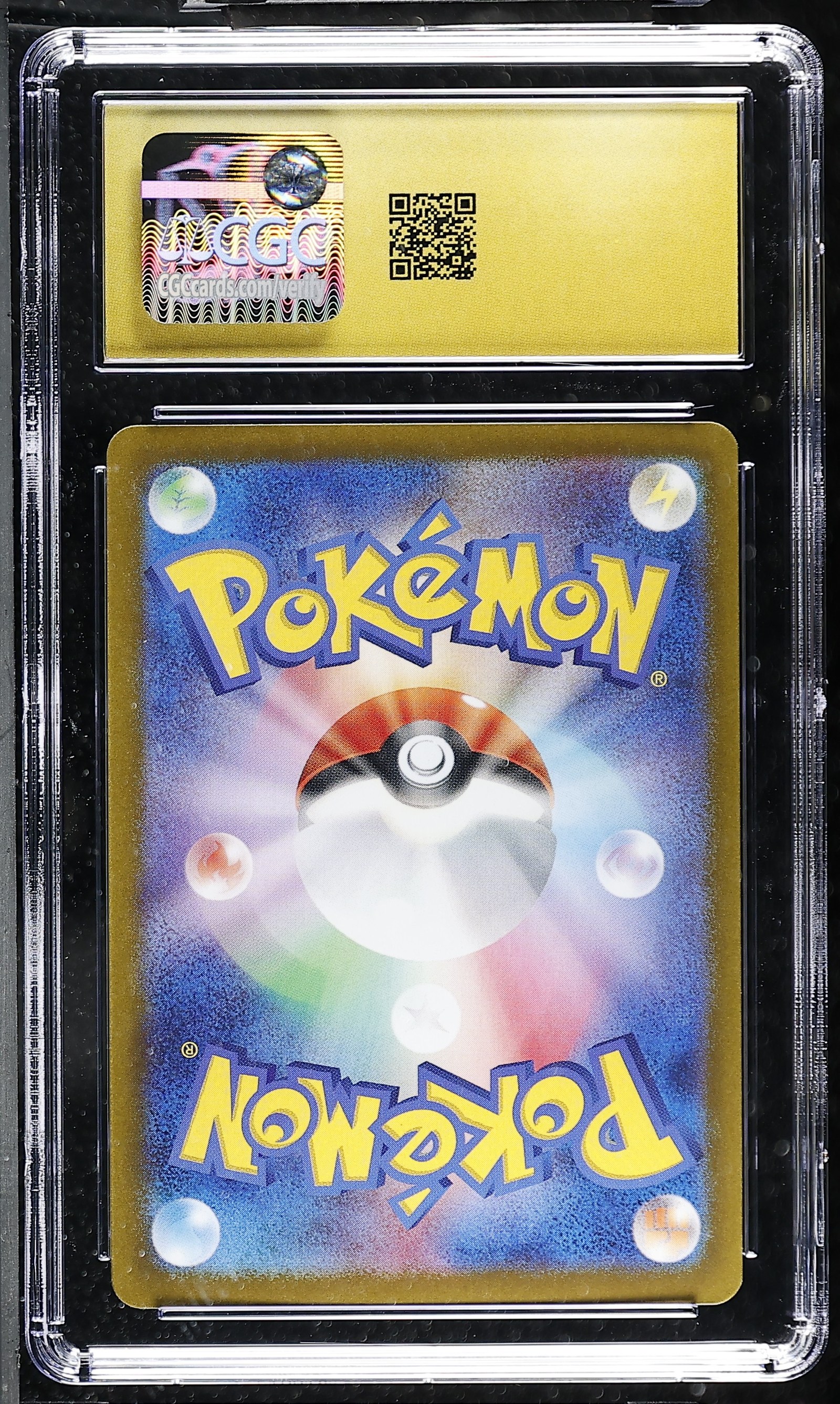 Phanpy #115/106 Japanese Super Electric Breaker CGC Pristine 10 Pokemon Graded Slab — back