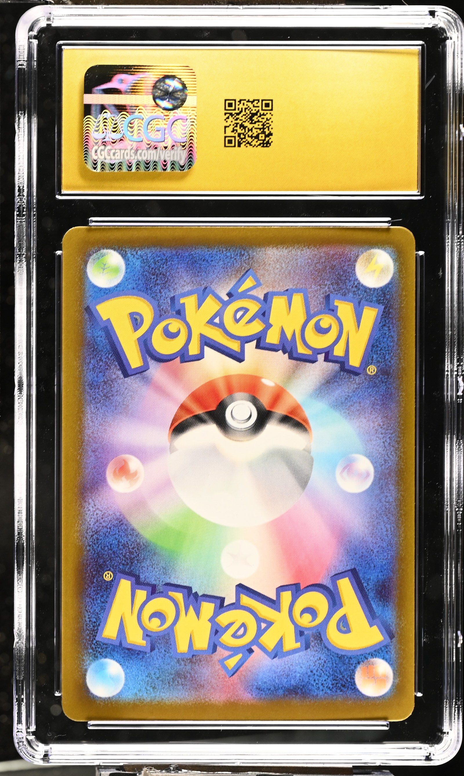 Team Rocket's Dugtrio #206/193 Japanese Mega Dream Ex CGC Pristine 10 Pokemon Graded Slab — back