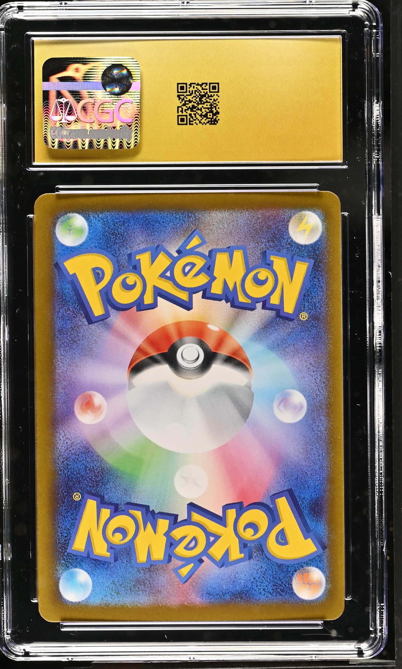 Mega Clefable ex #096/080 Japanese Nihil Zero CGC Pristine 10 Pokemon Graded Slab — back