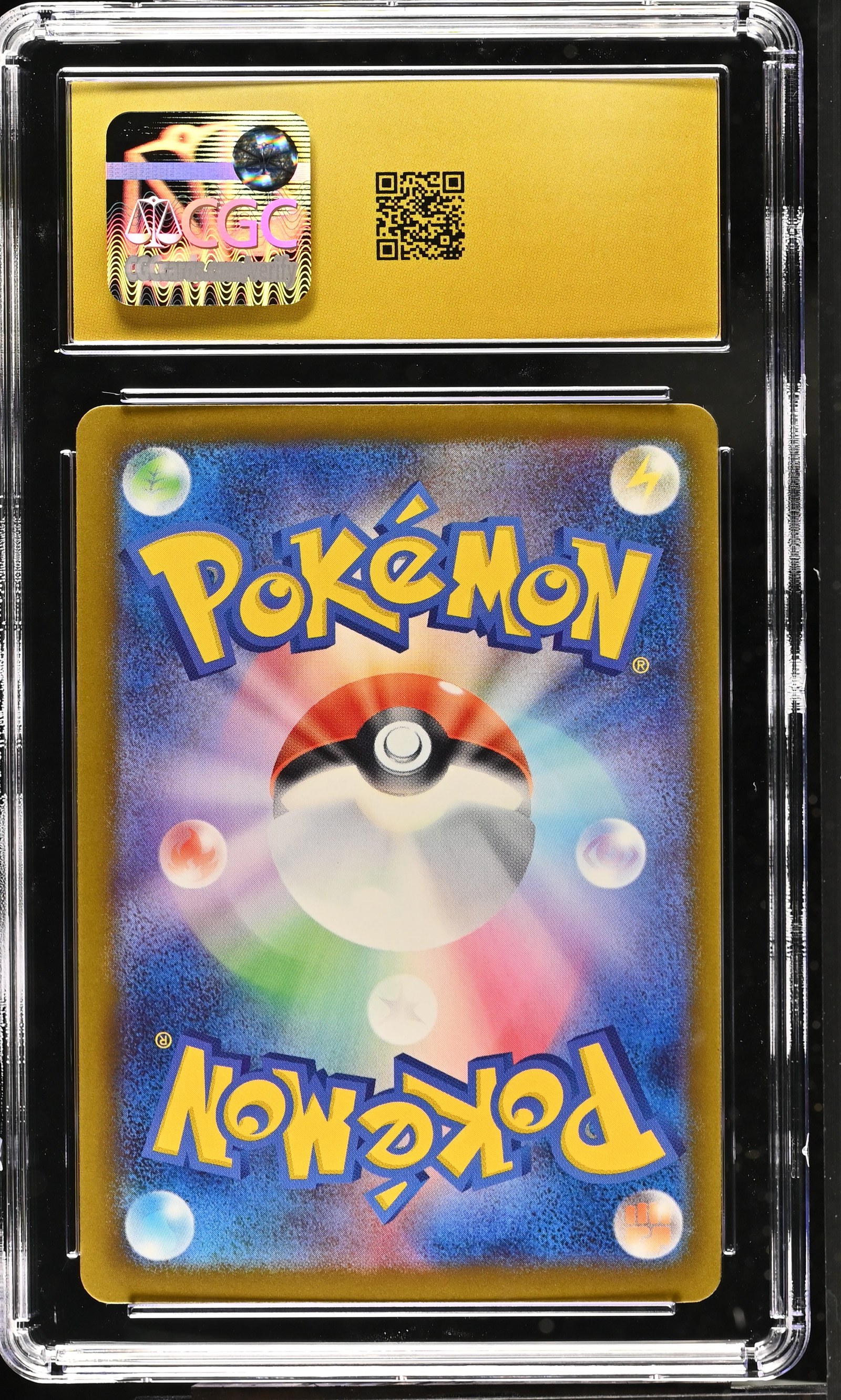 Slowbro #087/081 Japanese Abyss Eye CGC Pristine 10 Pokemon Graded Slab — back