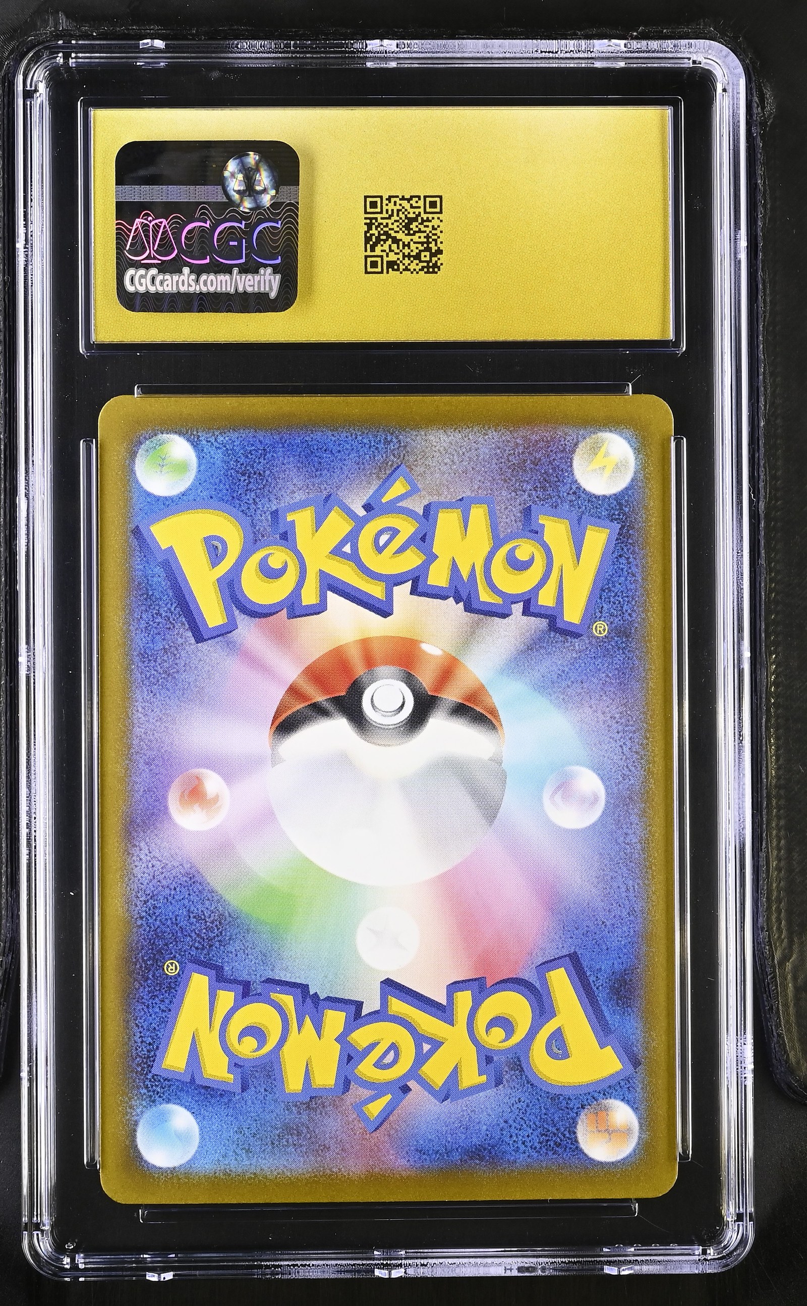 N's PP Up #214/193 Japanese Mega Dream Ex CGC Pristine 10 Pokemon Graded Slab — back