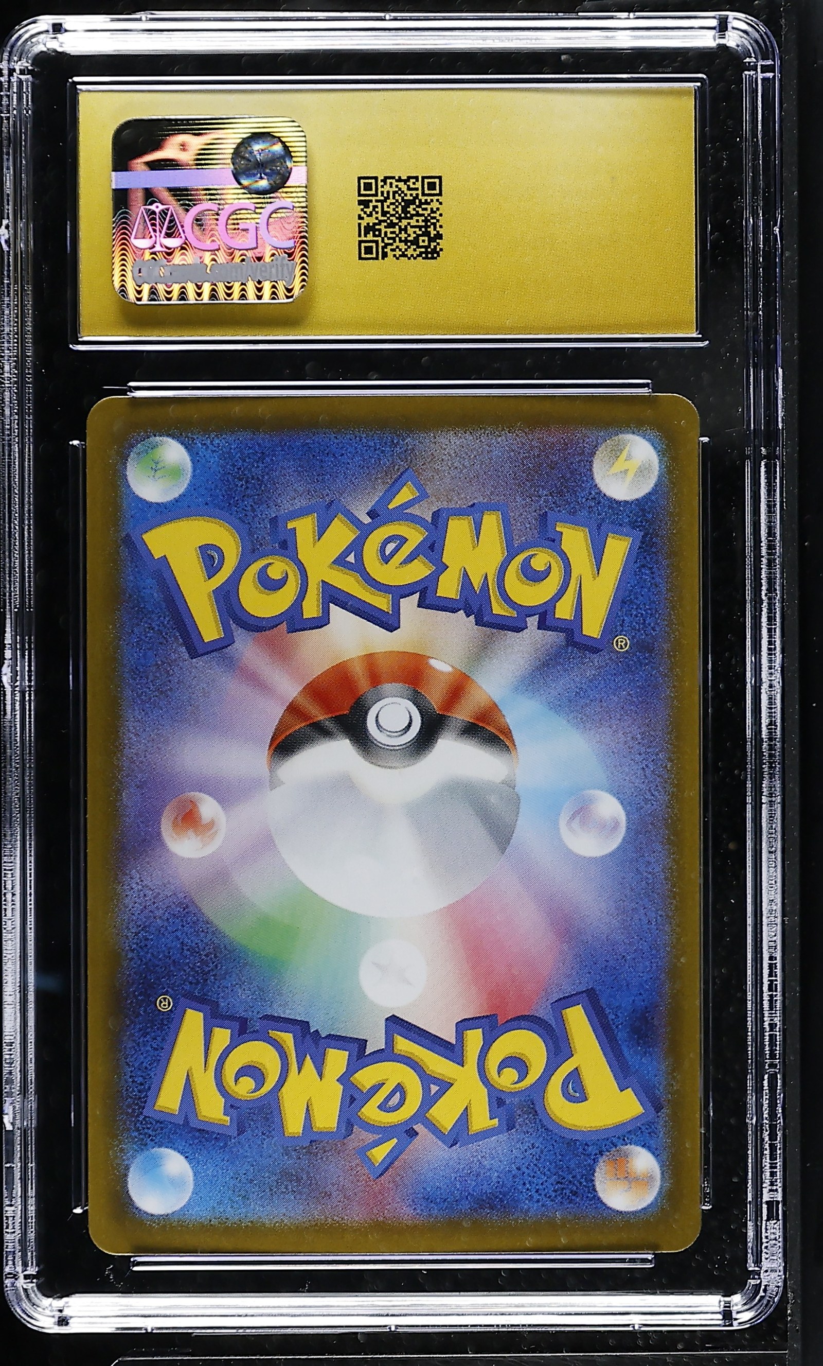 Kangaskhan #110/098 Japanese Glory Of Team Rocket CGC Pristine 10 Pokemon Graded Slab — back