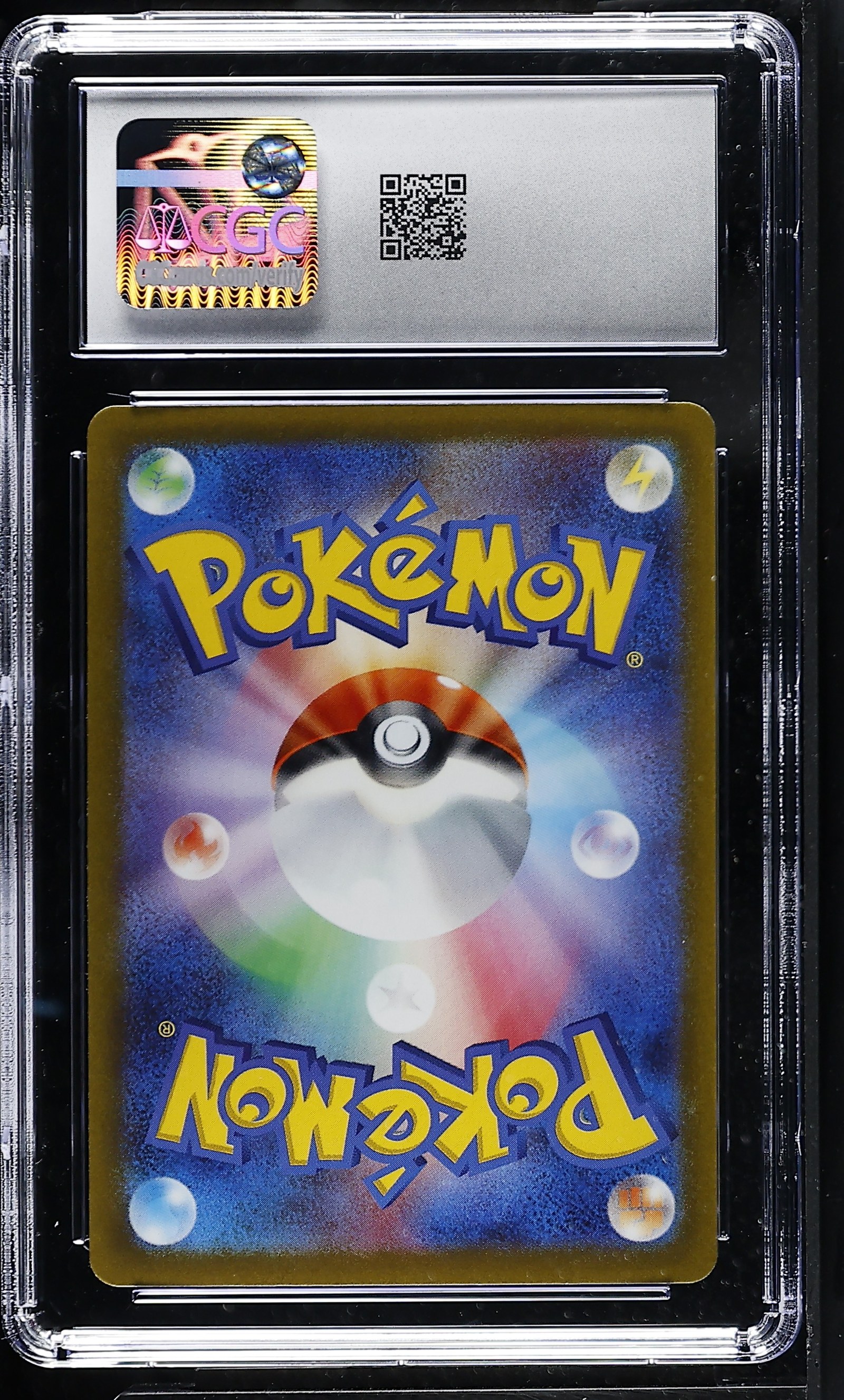 Slowking ex #030/071 Japanese Snow Hazard CGC Gem Mint 10 Pokemon Graded Slab — back