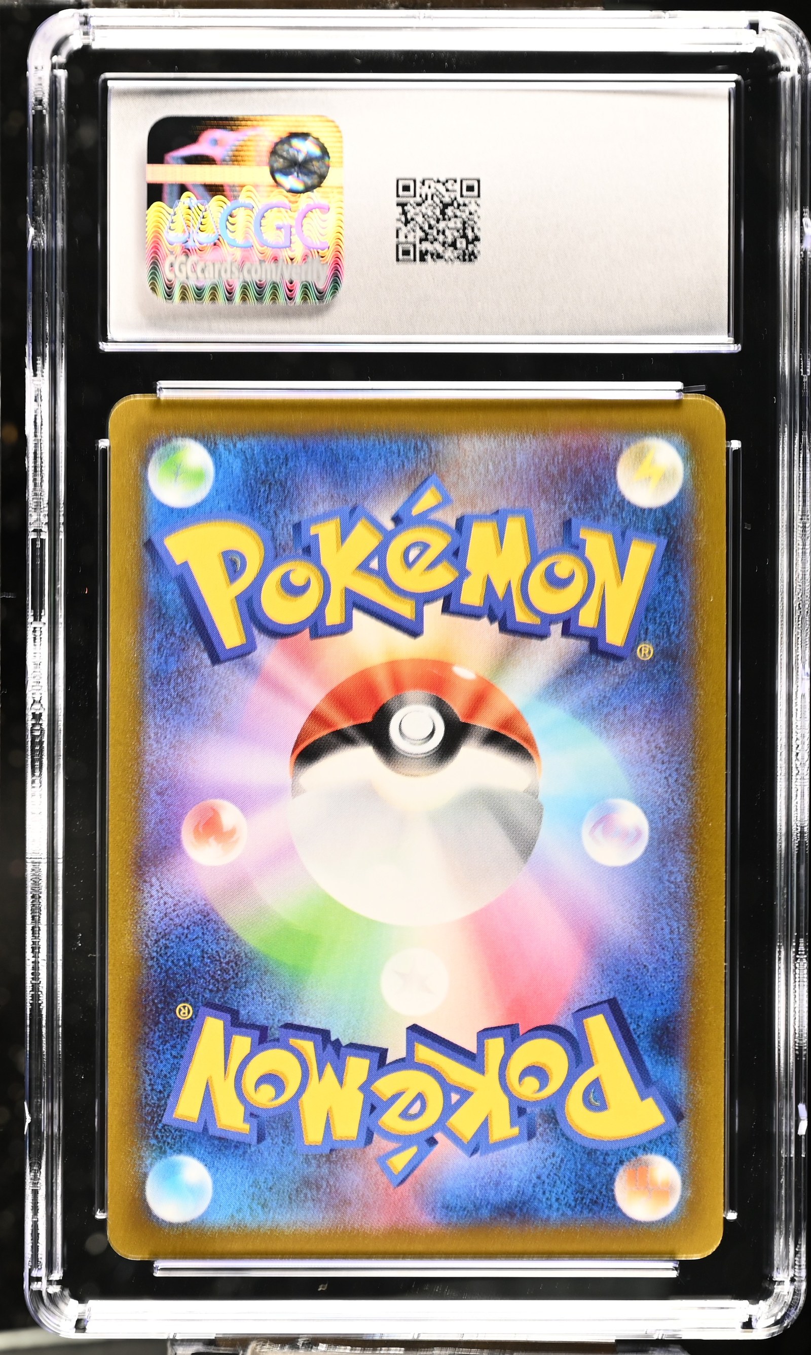 Whimsicott VSTAR #050/100 Japanese Star Birth CGC Gem Mint 10 Pokemon Graded Slab — back