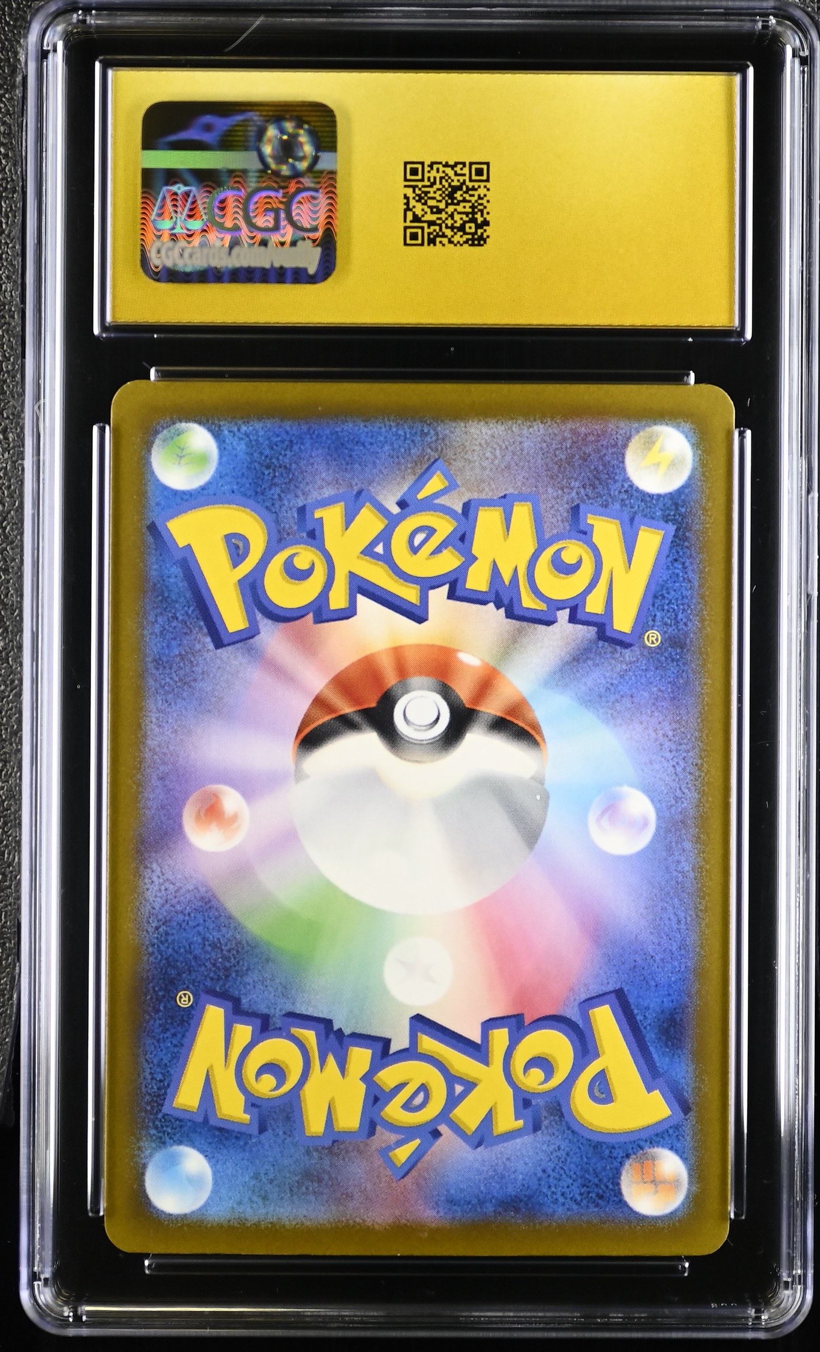 Team Rocket's Transceiver #217/193 Japanese Mega Dream Ex CGC Pristine 10 Pokemon Graded Slab — back