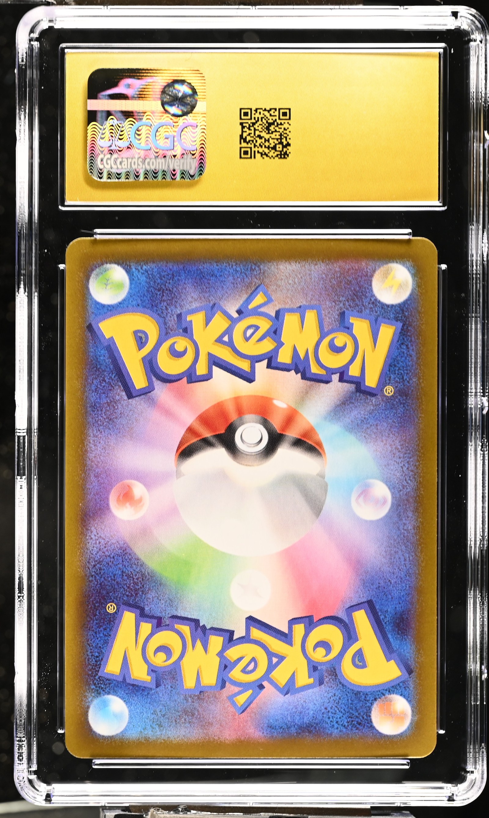 Lumiose City #110/080 Japanese Nihil Zero CGC Pristine 10 Pokemon Graded Slab — back