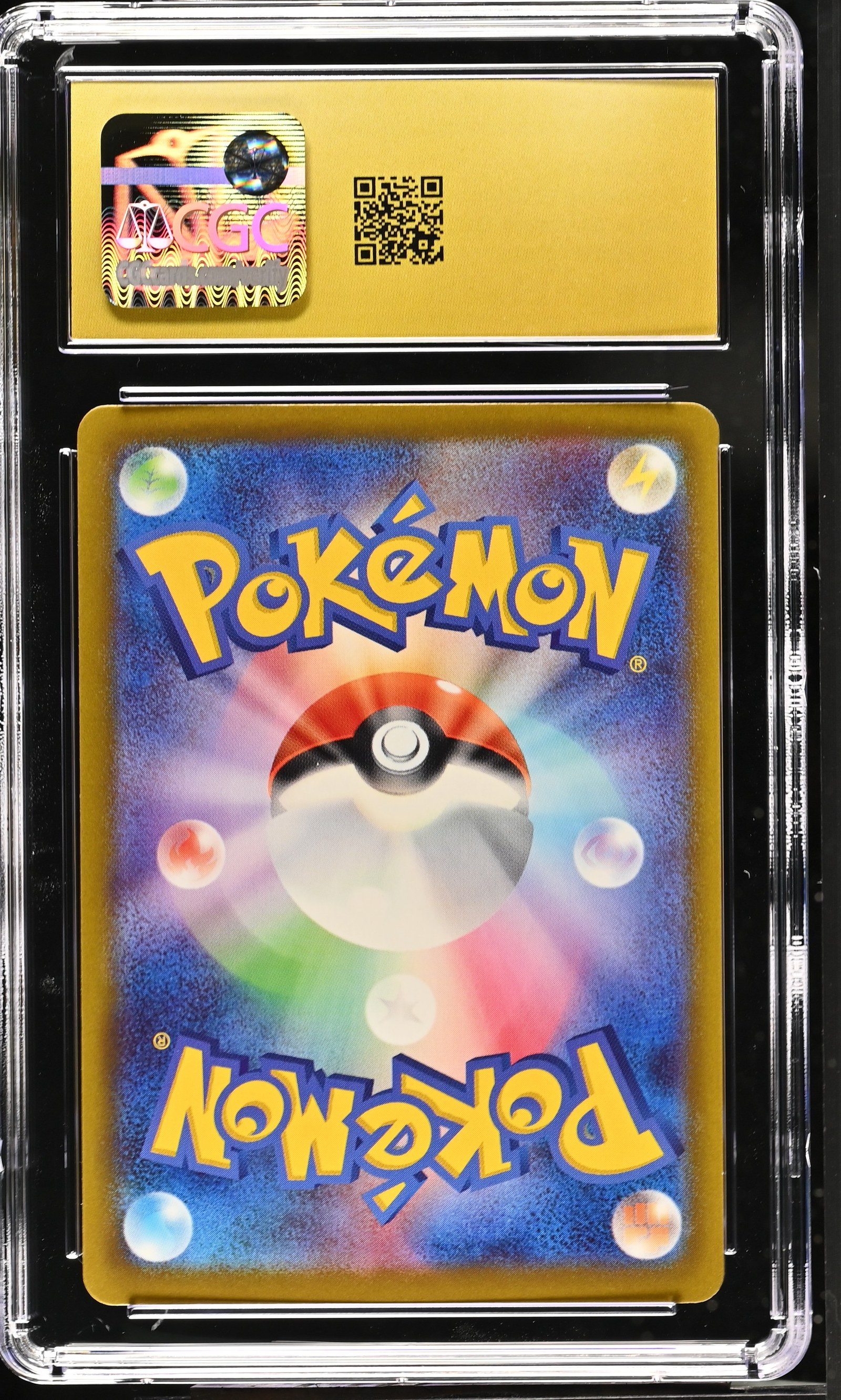 Ampharos #088/083 Japanese Ninja Spinner CGC Pristine 10 Pokemon Graded Slab — back