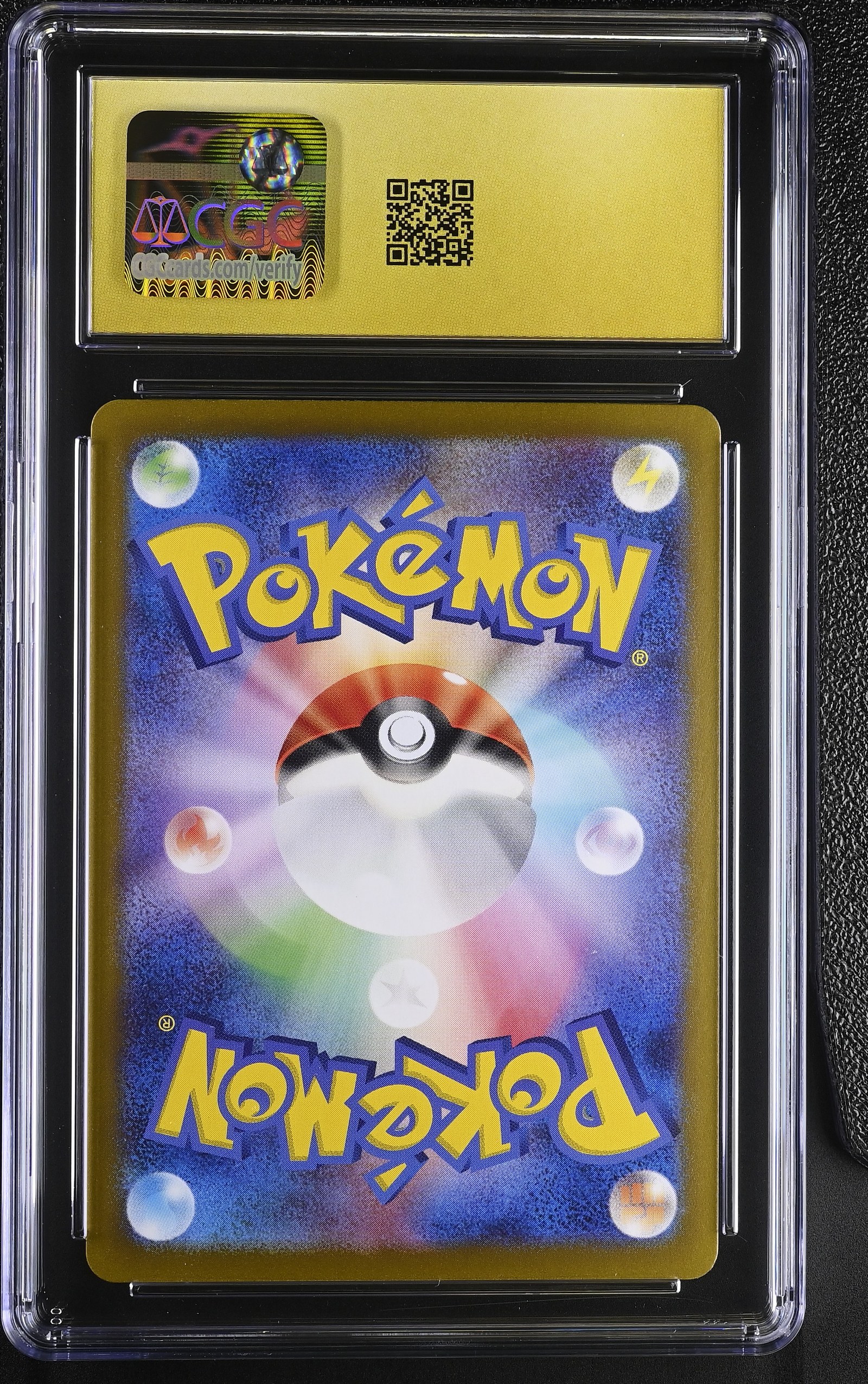 Alolan Dugtrio #116/106 Japanese Super Electric Breaker CGC Pristine 10 Pokemon Graded Slab — back
