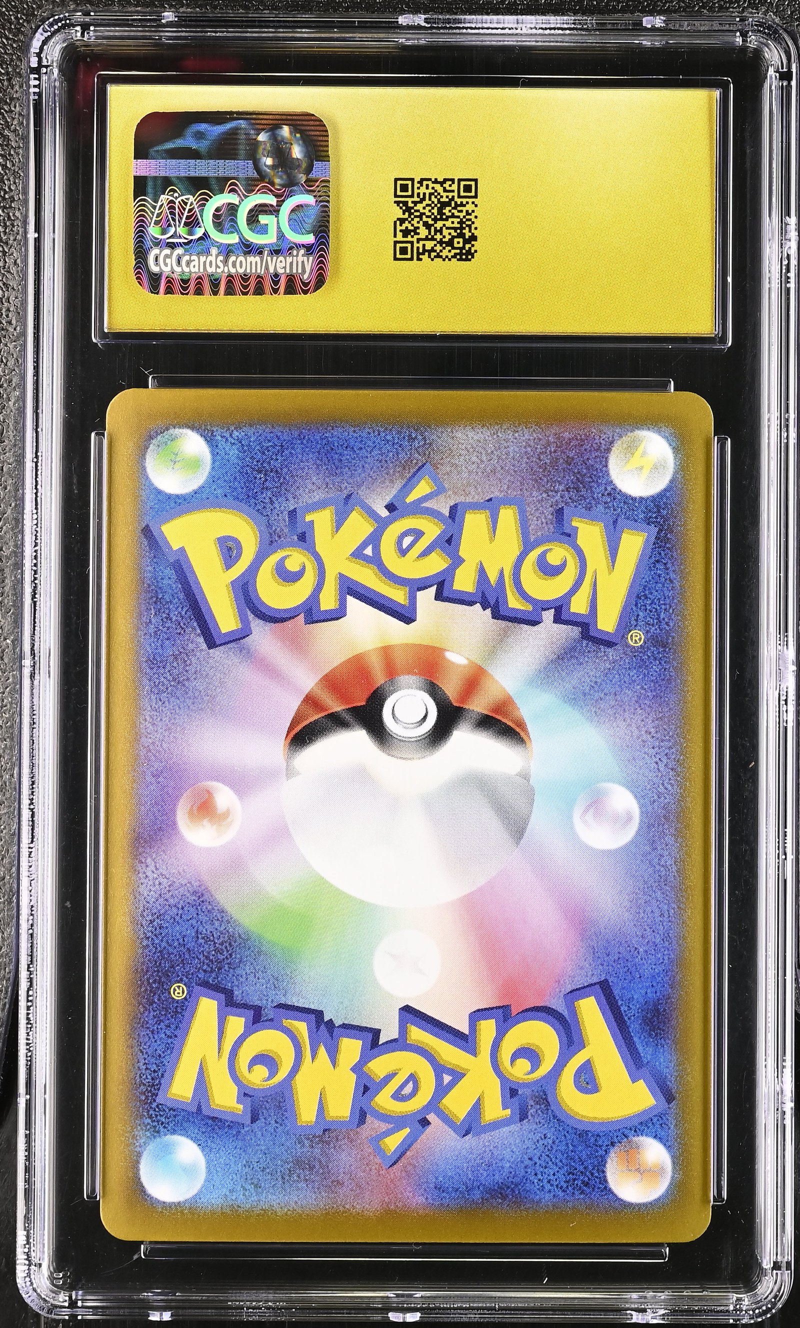 Alakazam #071/063 Japanese Mega Symphonia CGC Pristine 10 Pokemon Graded Slab — back