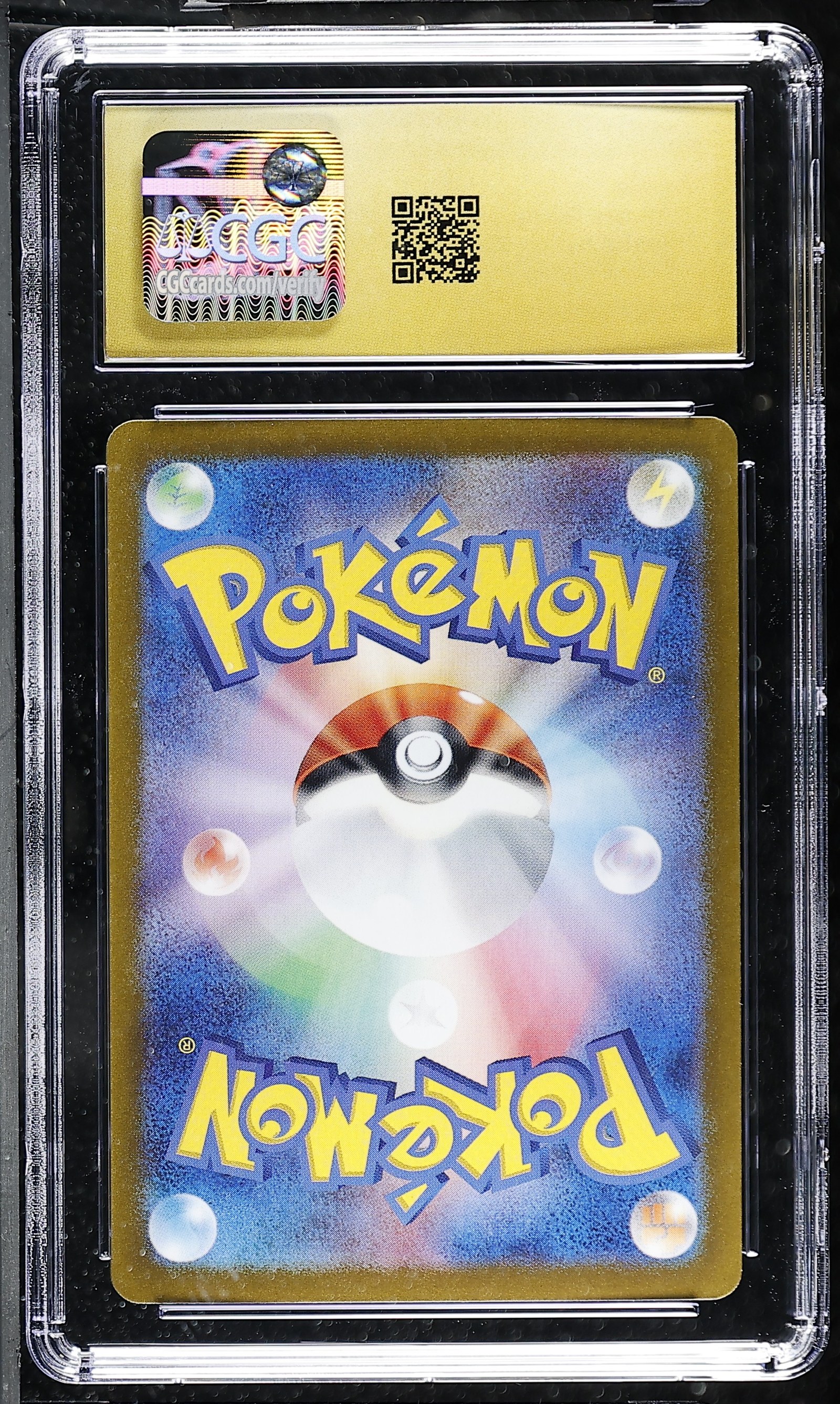 Dipplin #103/101 Japanese Mask Of Change CGC Pristine 10 Pokemon Graded Slab — back