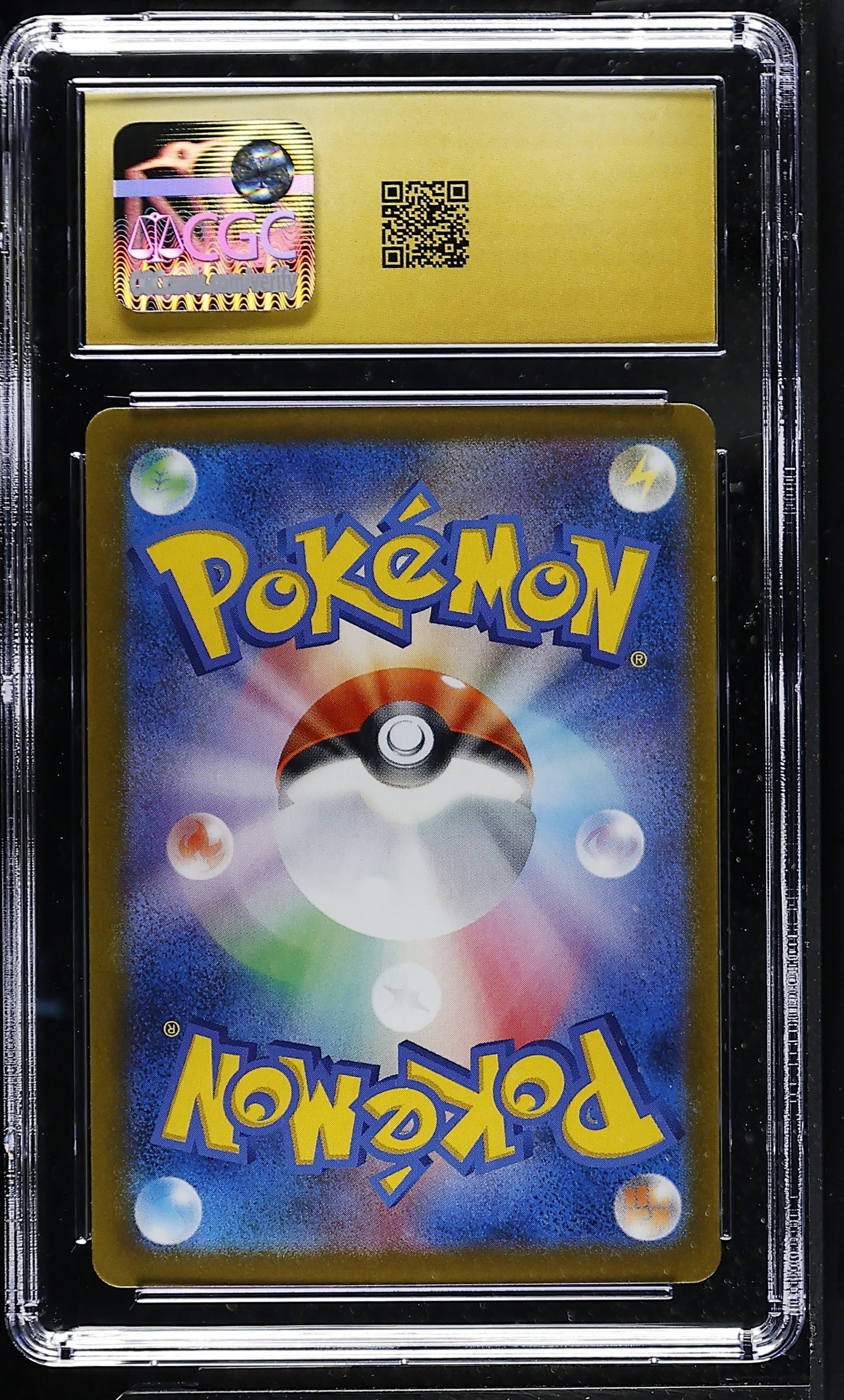 Mimikyu V #233/184 Japanese Vmax Climax CGC Pristine 10 Pokemon Graded Slab — back