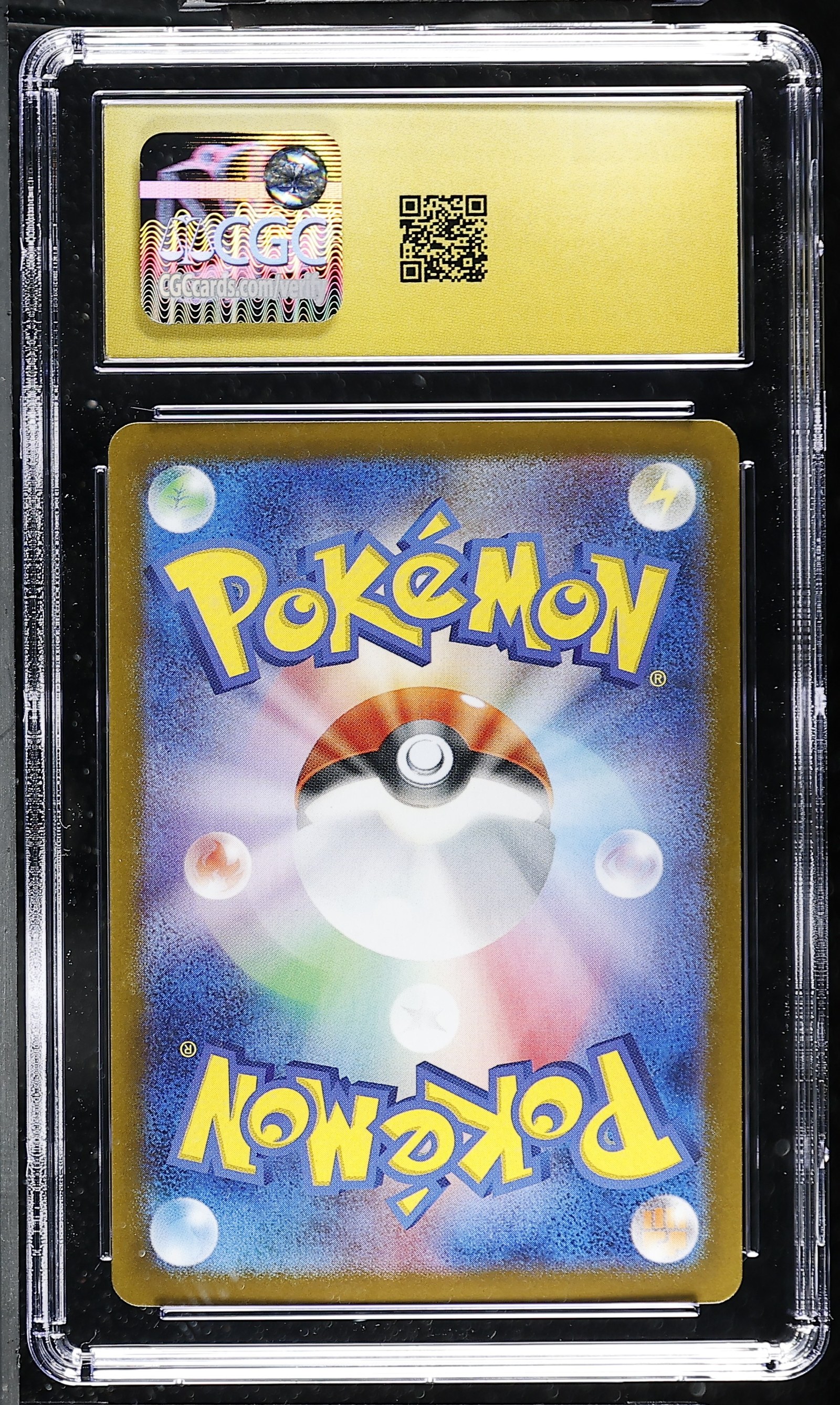 Kangaskhan #110/098 Japanese Glory Of Team Rocket CGC Pristine 10 Pokemon Graded Slab — back