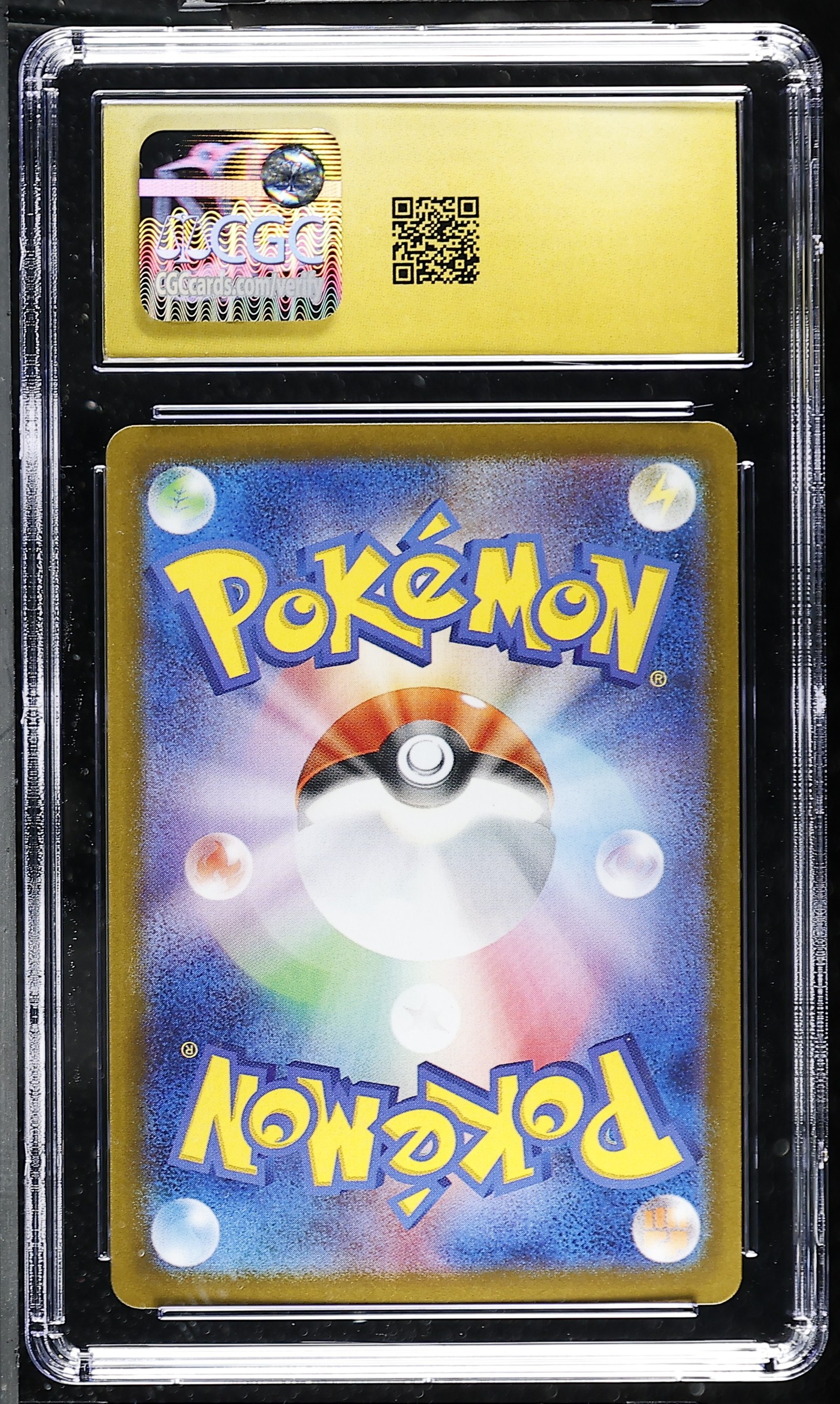 Kangaskhan #110/098 Japanese Glory Of Team Rocket CGC Pristine 10 Pokemon Graded Slab — back