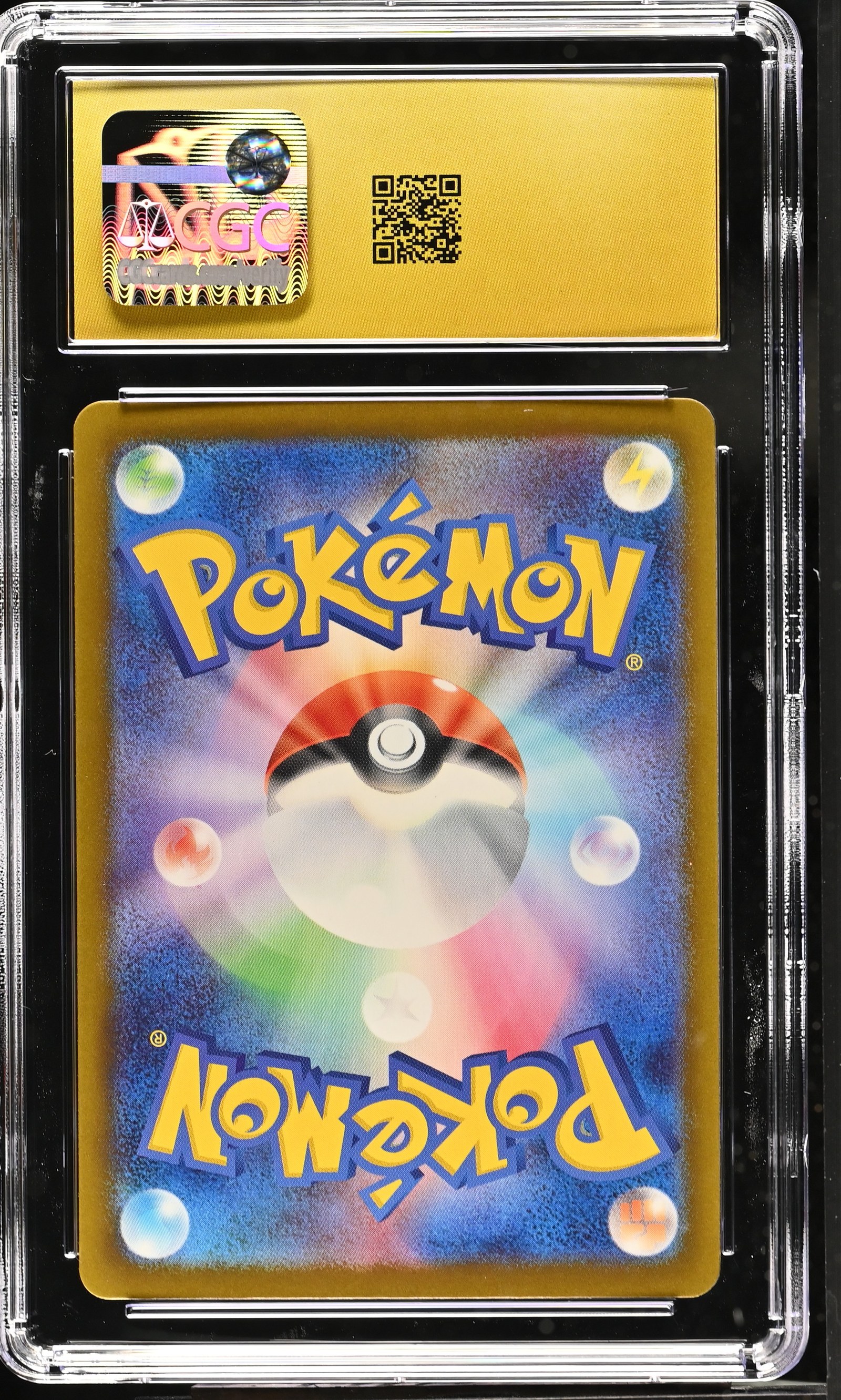Armarouge #083/081 Japanese Abyss Eye CGC Pristine 10 Pokemon Graded Slab — back