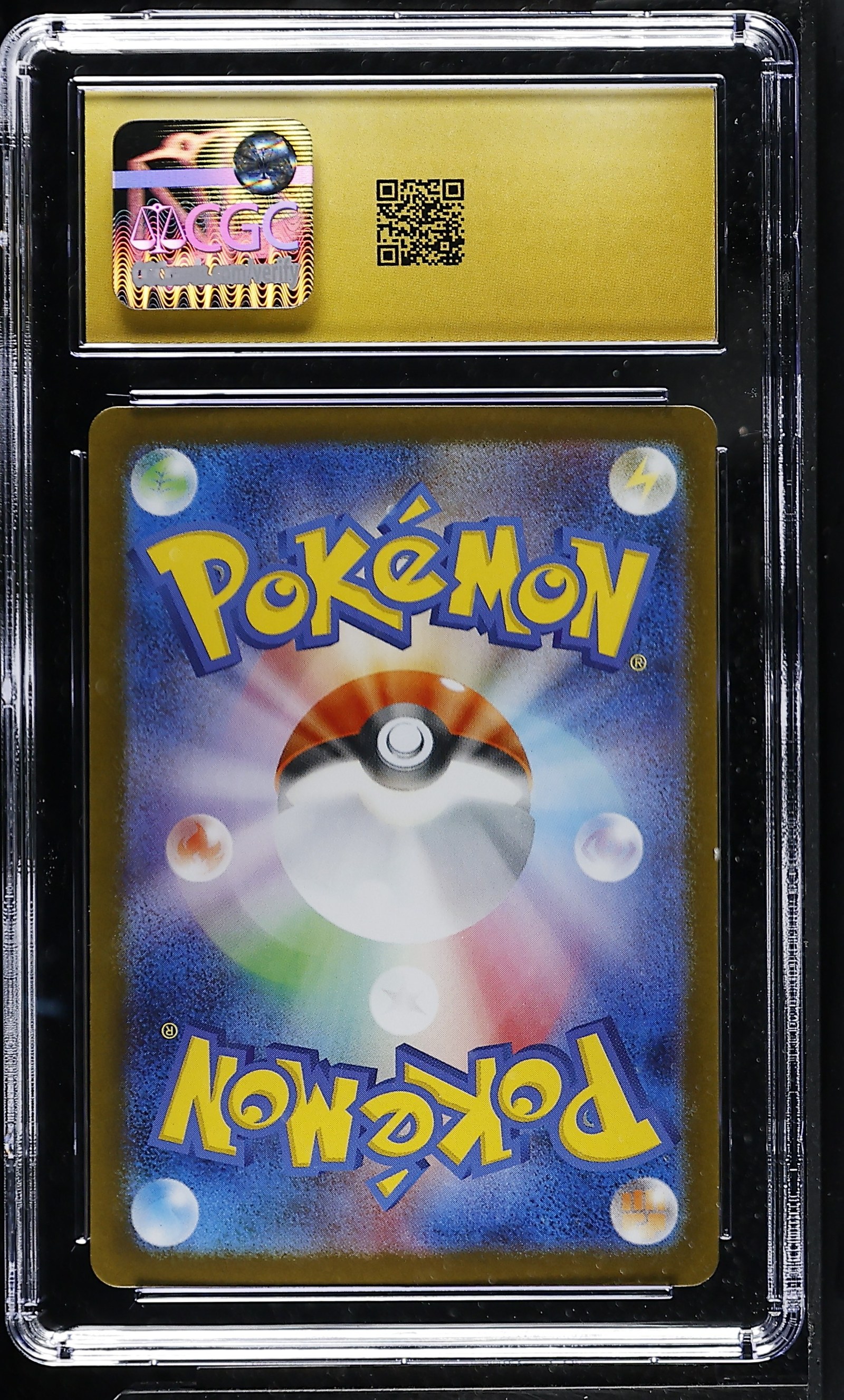Team Rocket's Spidops #099/098 Japanese Glory Of Team Rocket CGC Pristine 10 Pokemon Graded Slab — back