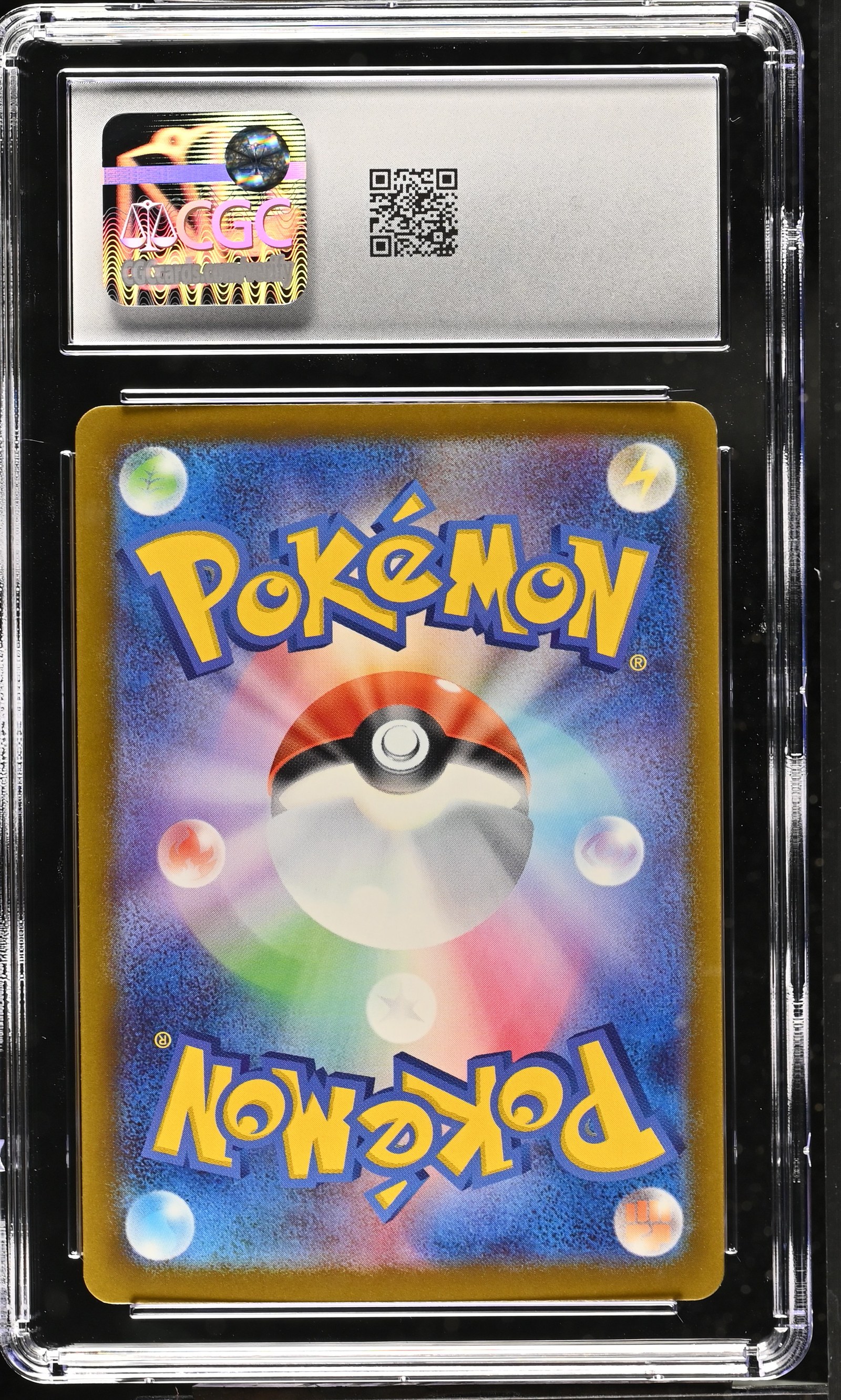 Cynthia's Spiritomb #208/193 Japanese Mega Dream Ex CGC Gem Mint 10 Pokemon Graded Slab — back