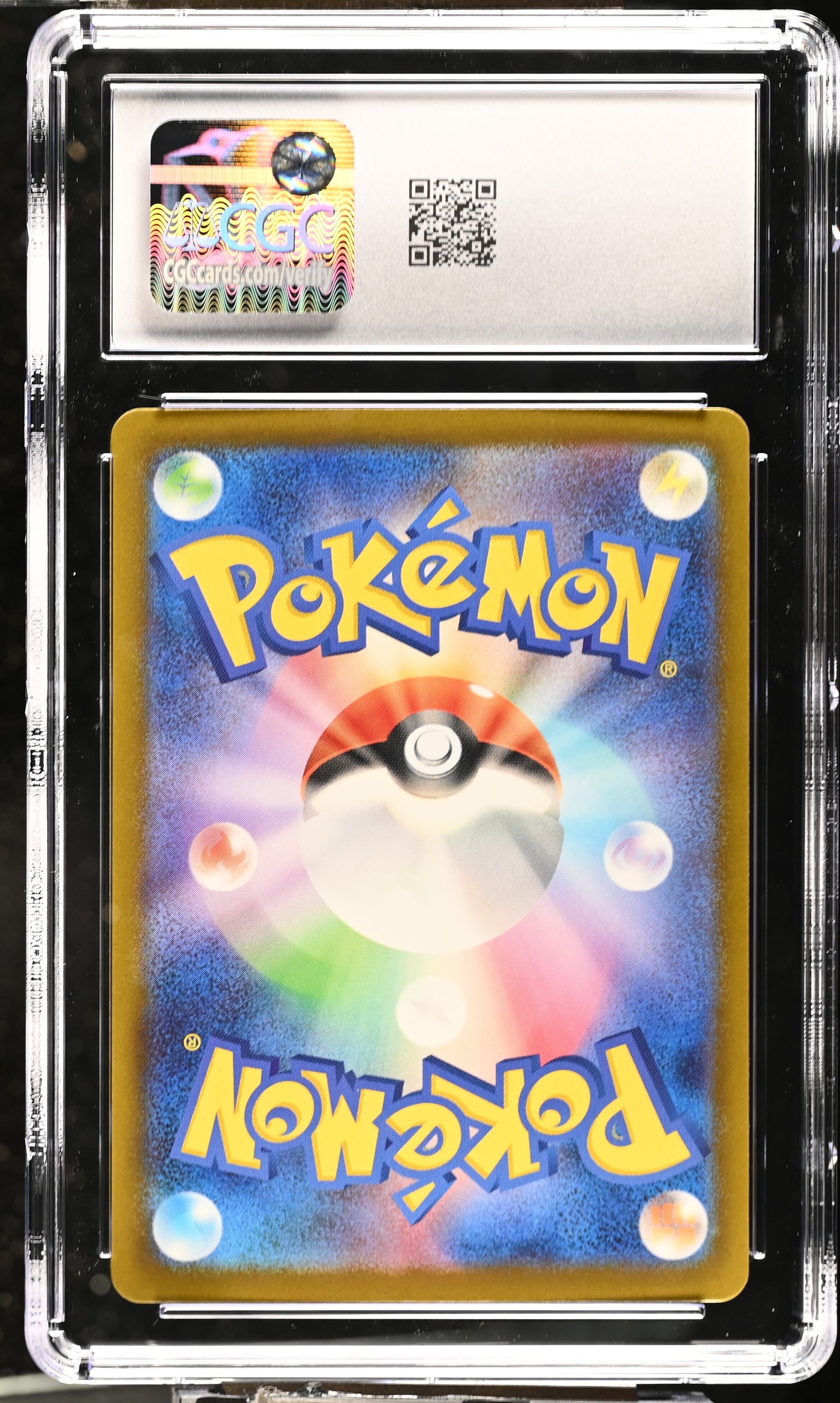 Bastiodon #091/081 Japanese Abyss Eye CGC Gem Mint 10 Pokemon Graded Slab — back
