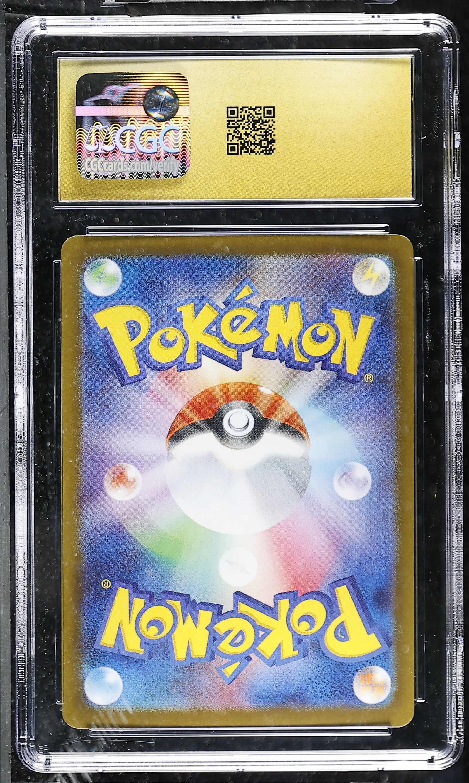 Mega Clefable ex #030/080 Japanese Nihil Zero CGC Pristine 10 Pokemon Graded Slab — back