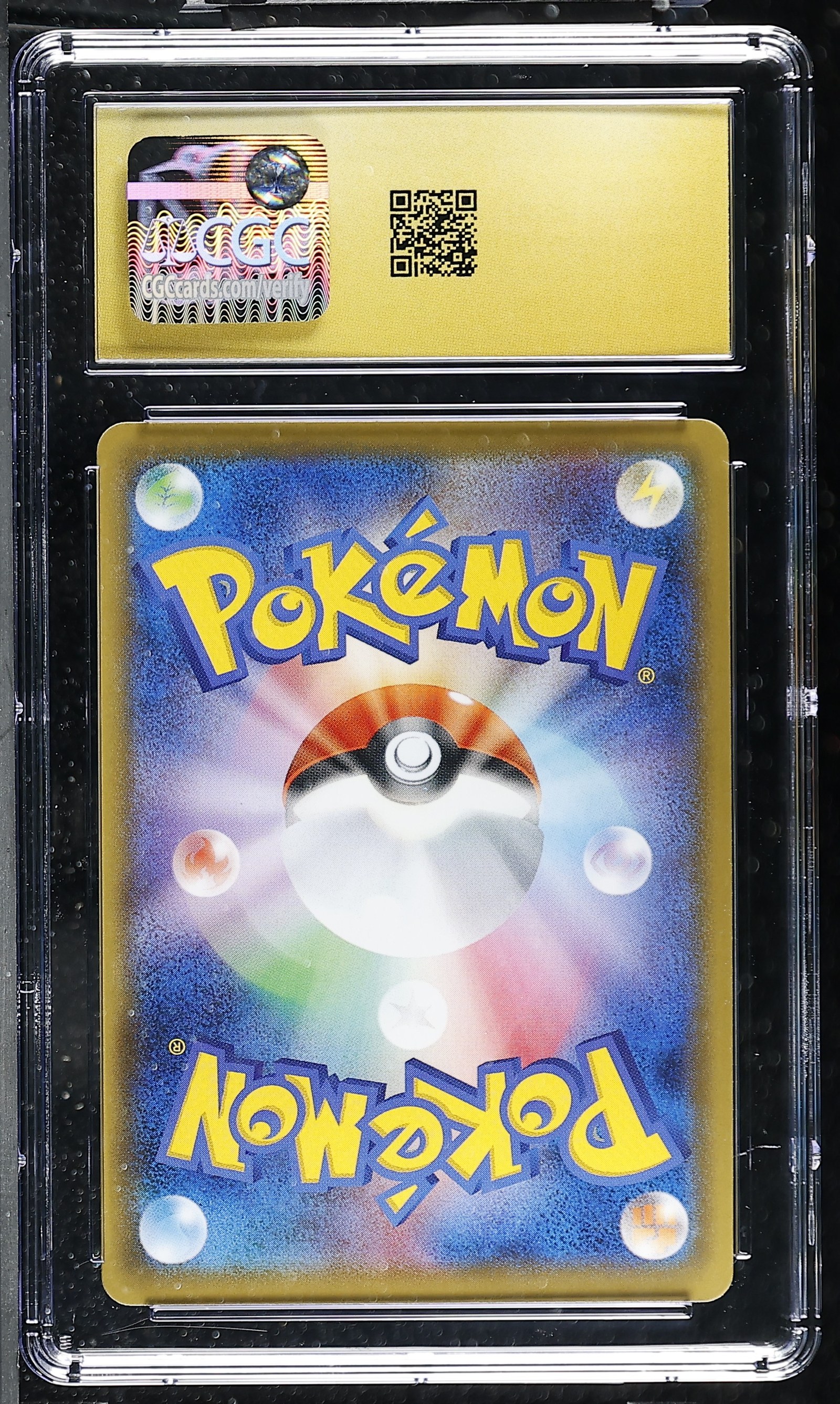Drednaw V #026/100 Japanese Infinity Zone CGC Pristine 10 Pokemon Graded Slab — back