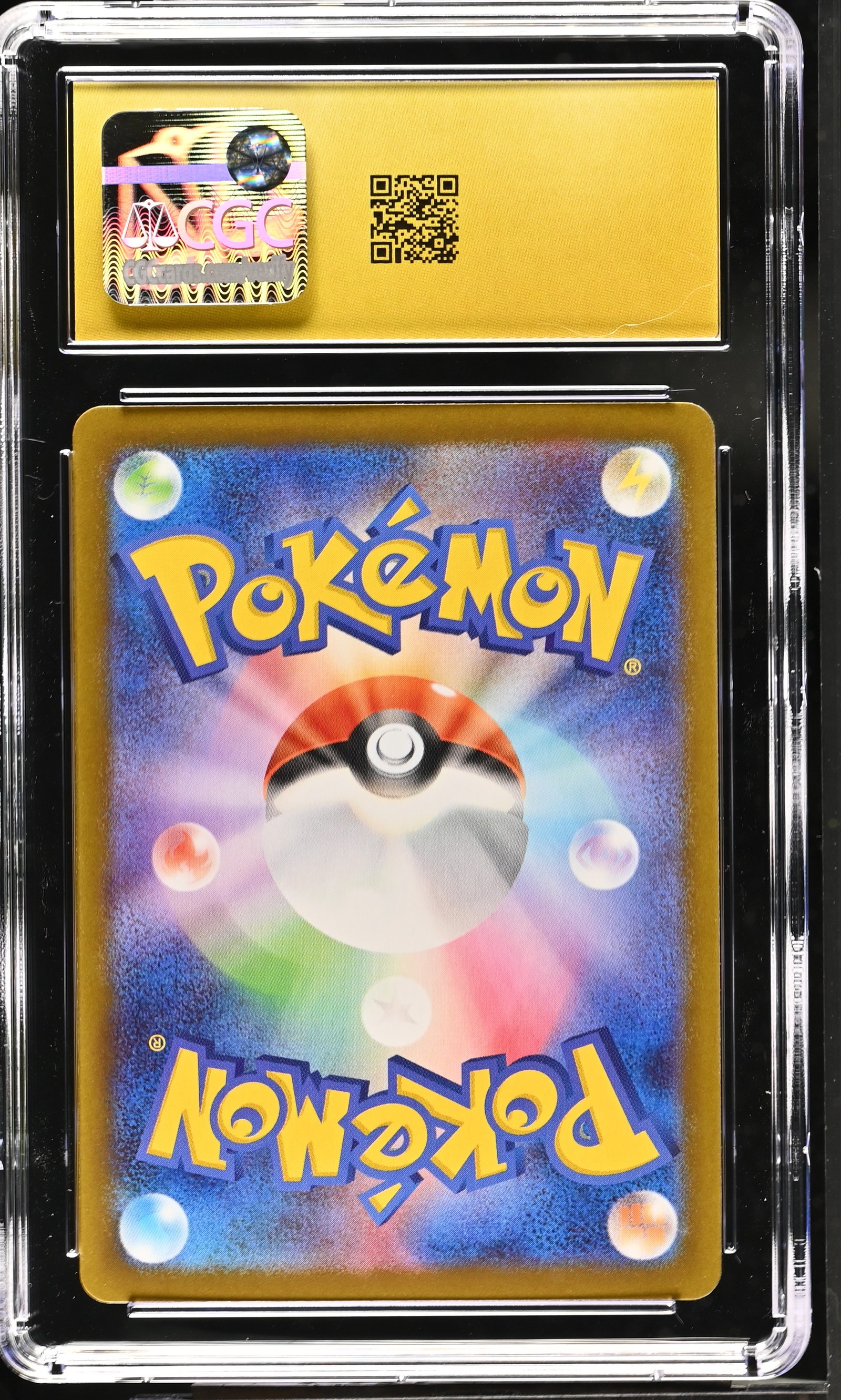 Forest of Vitality #109/080 Japanese Nihil Zero CGC Pristine 10 Pokemon Graded Slab — back