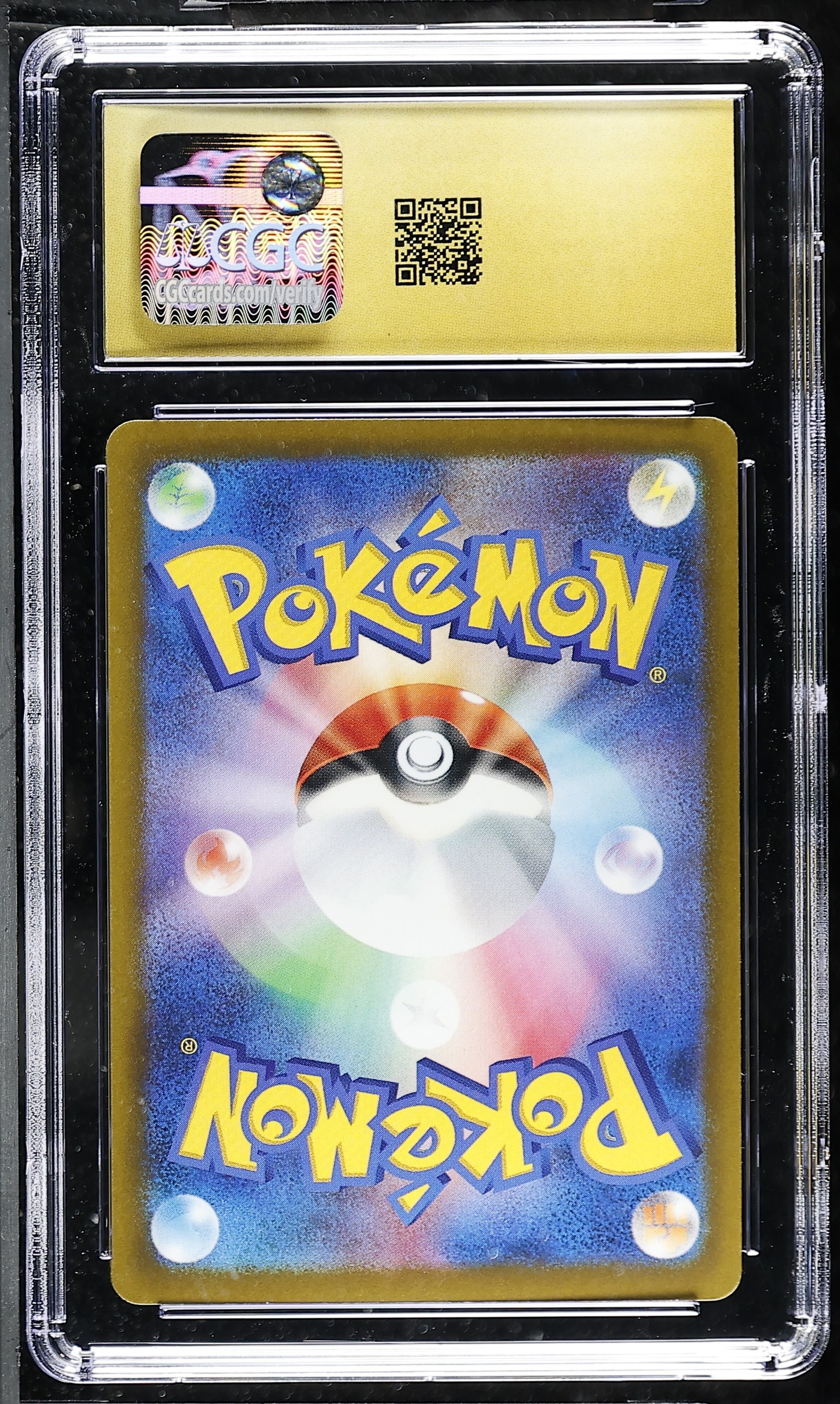 Pikachu #040/103 Japanese 30th Celebration CGC Pristine 10 Pokemon Graded Slab — back