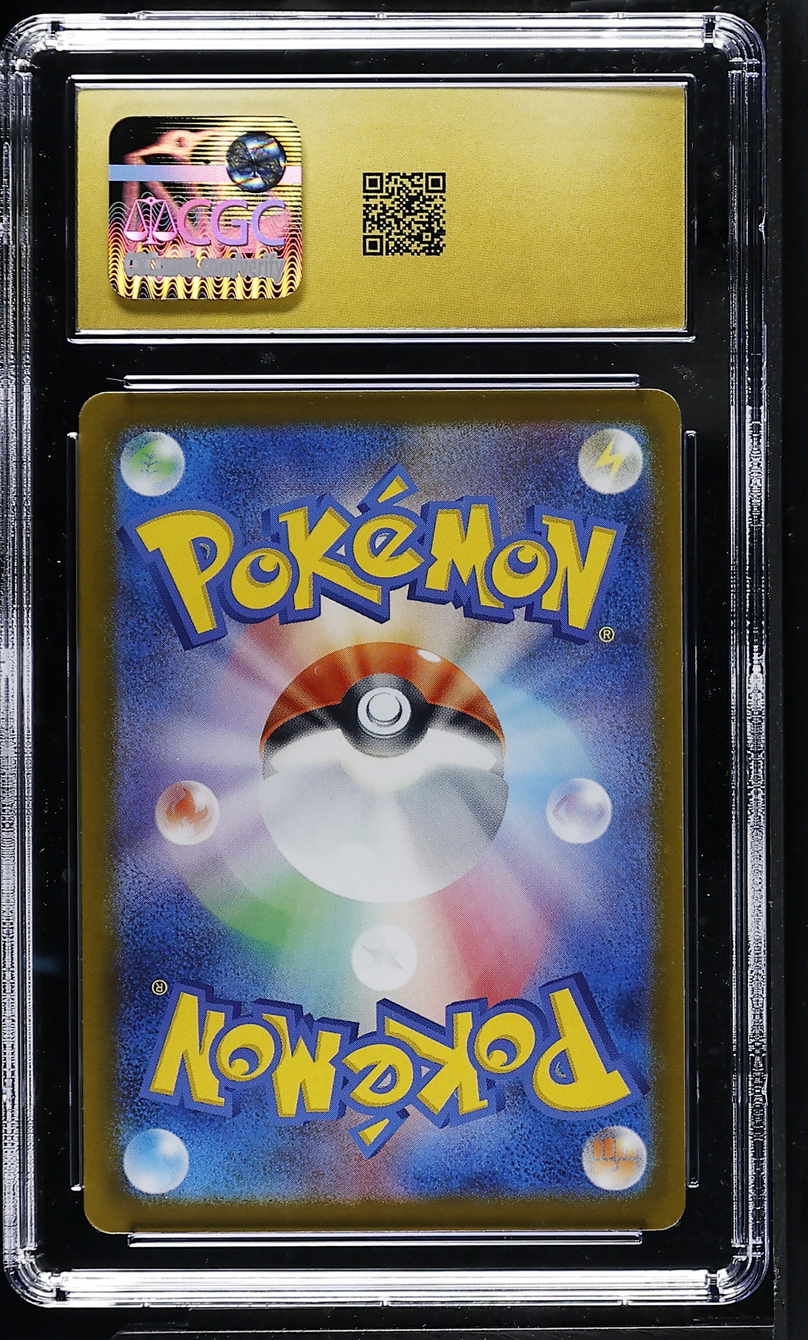 Zacian #087/080 Japanese Inferno X CGC Pristine 10 Pokemon Graded Slab — back