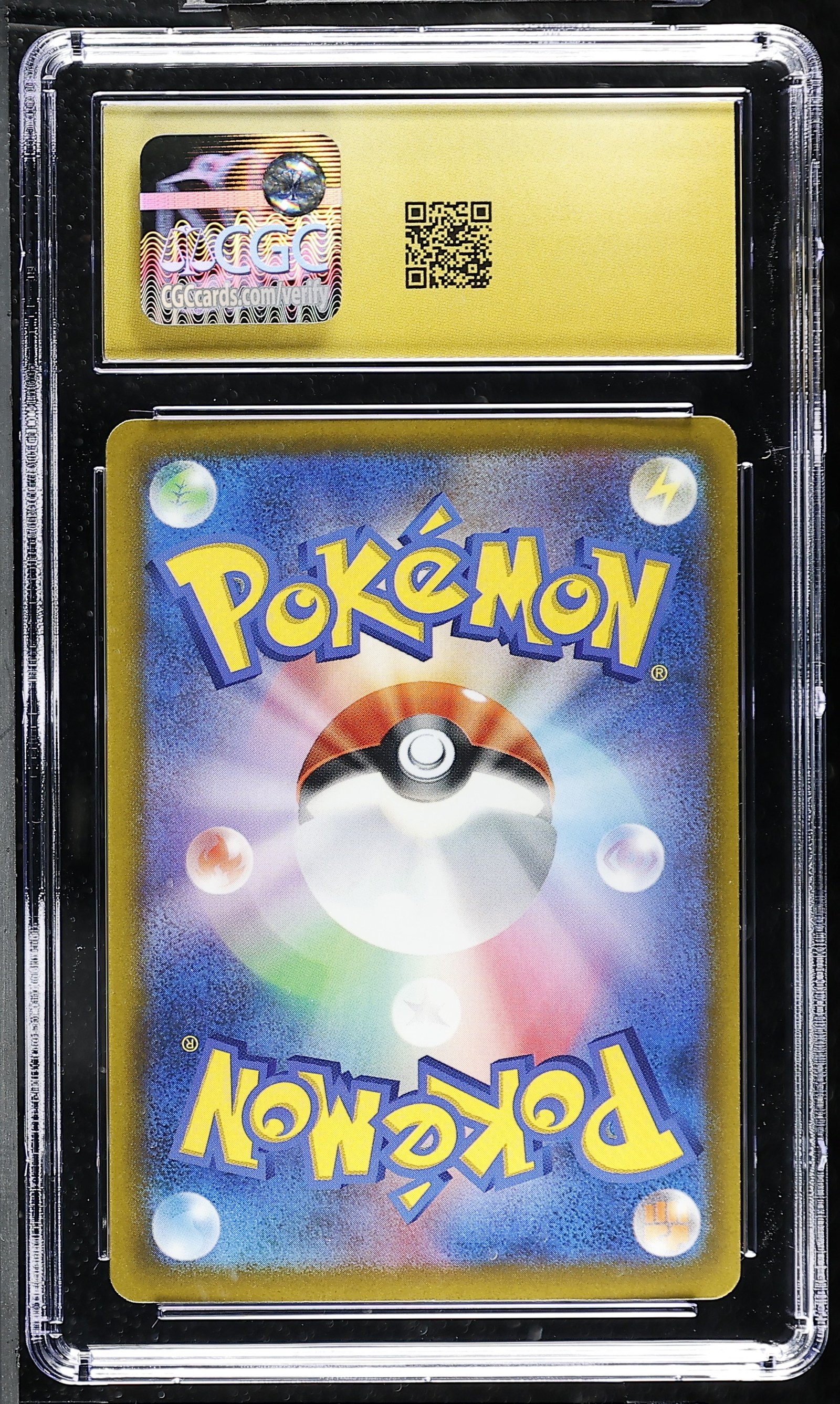 Nidorina #114/103 Japanese 30th Celebration CGC Pristine 10 Pokemon Graded Slab — back