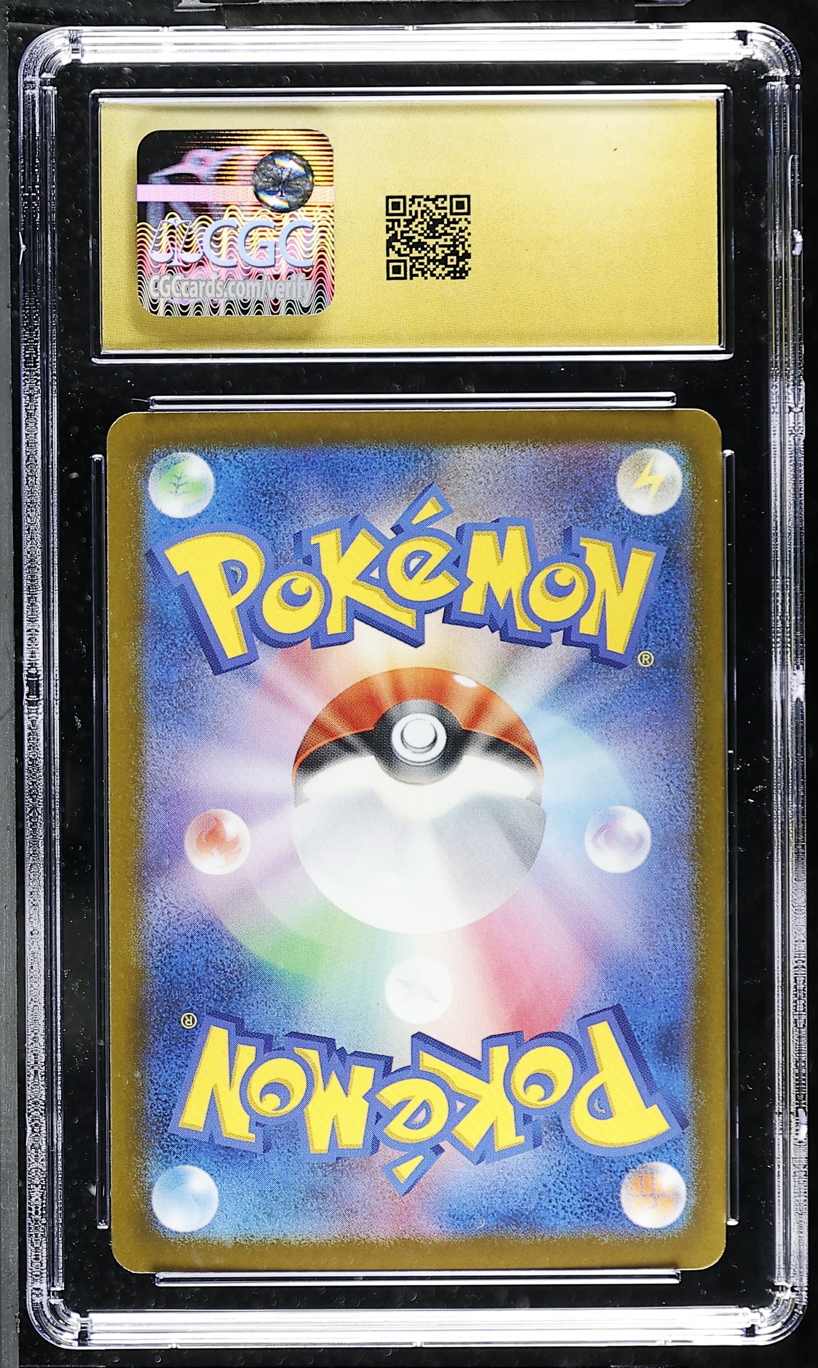 Pikachu #040/103 Japanese 30th Celebration CGC Pristine 10 Pokemon Graded Slab — back