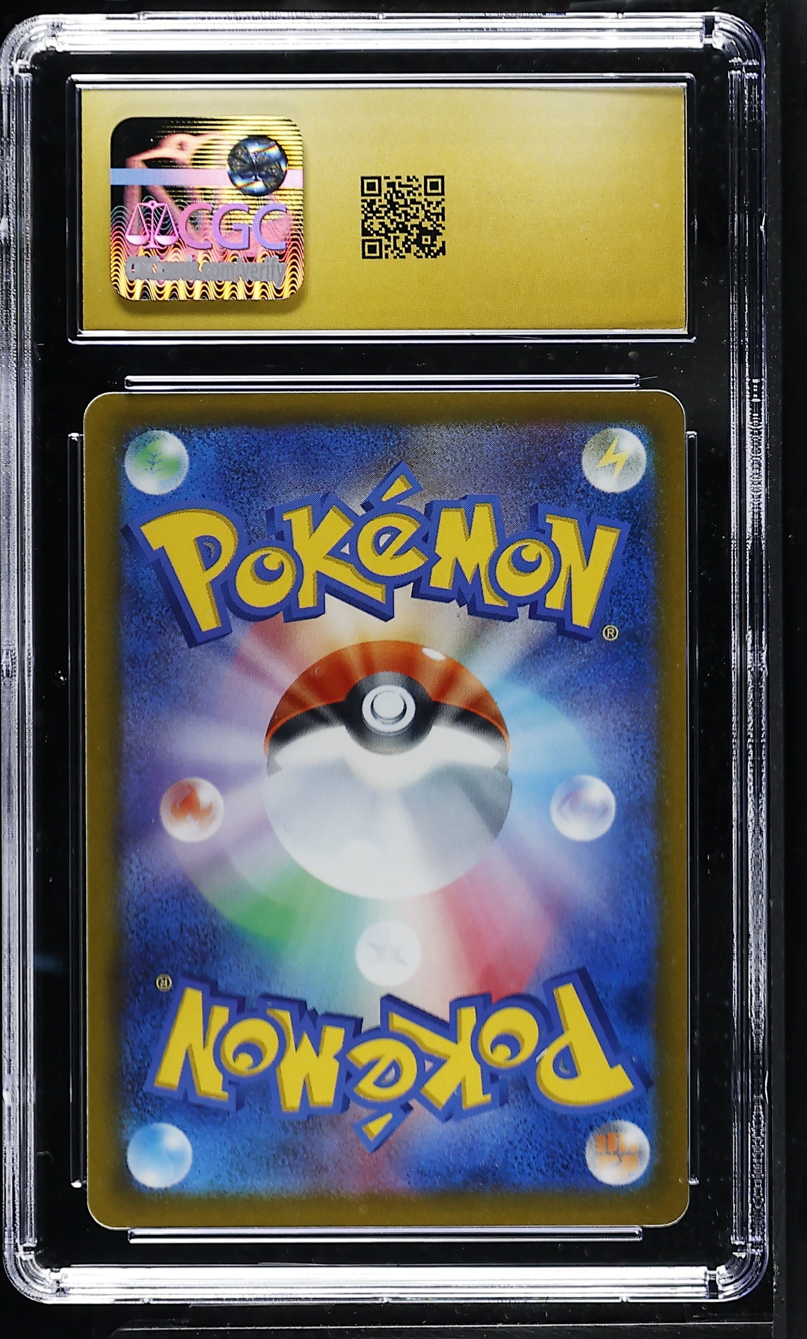 Minccino #059/071 Japanese Wild Force CGC Pristine 10 Pokemon Graded Slab — back