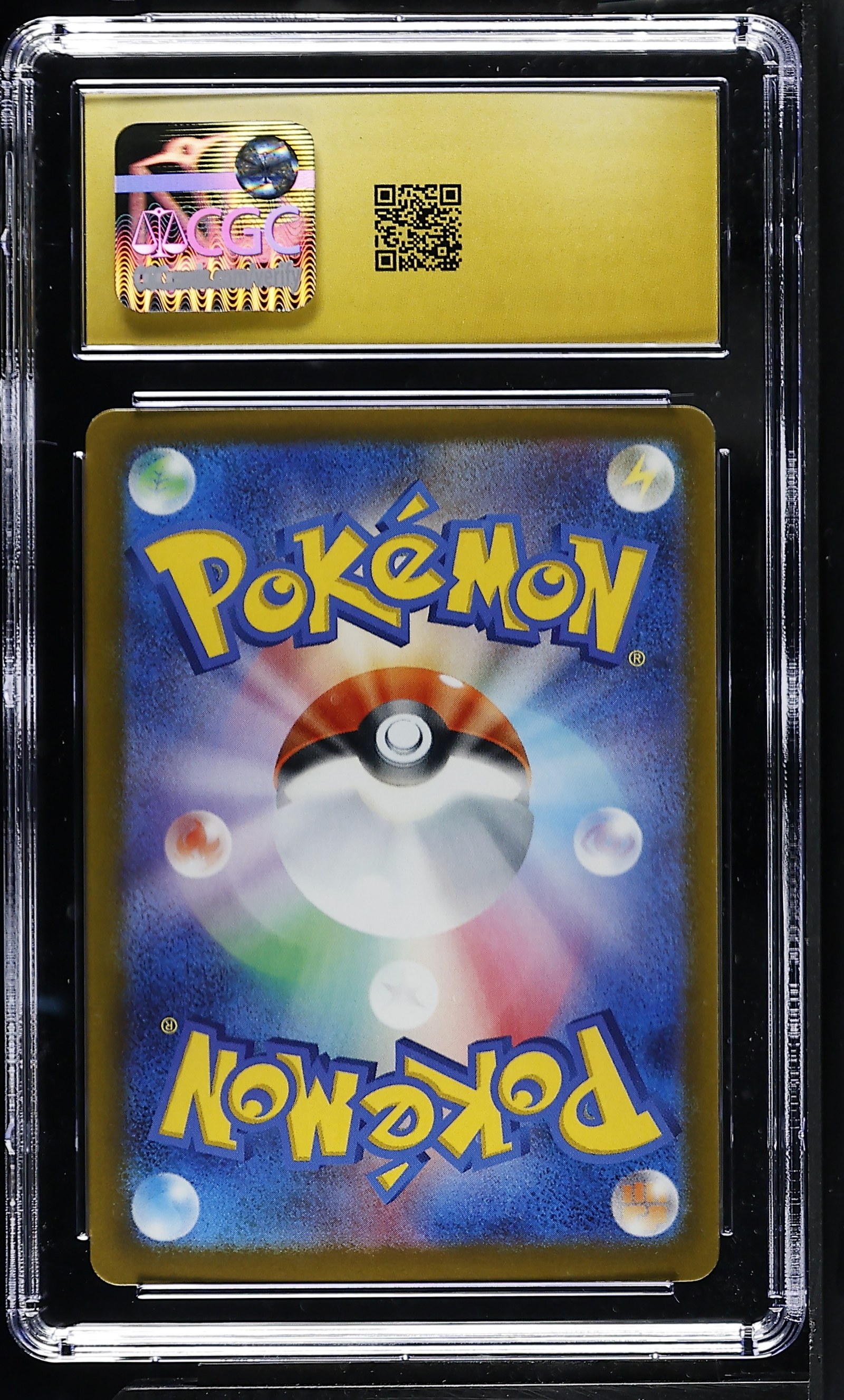 Crobat #091/083 Japanese Ninja Spinner CGC Pristine 10 Pokemon Graded Slab — back