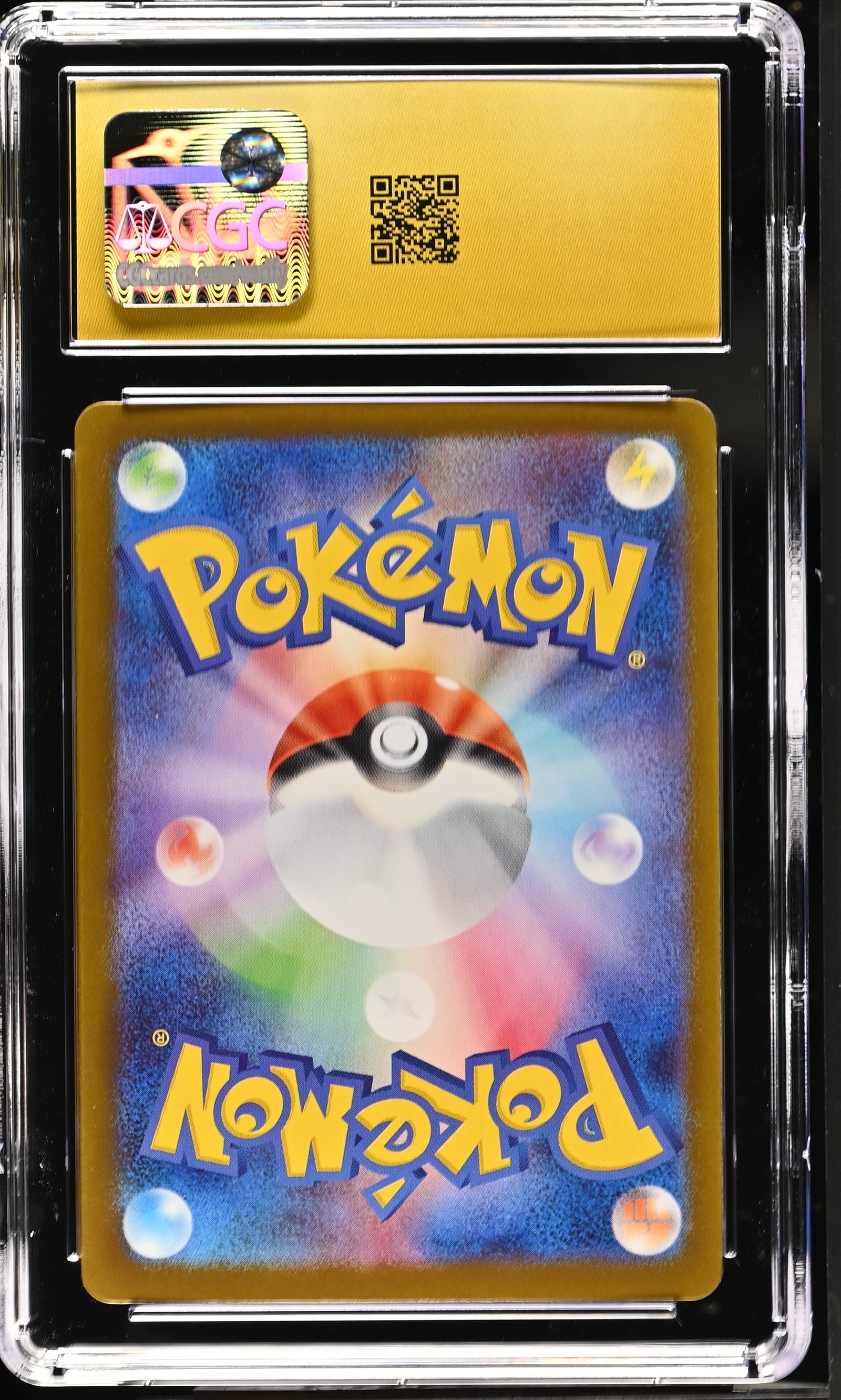 Spearow #074/063 Japanese Mega Brave CGC Pristine 10 Pokemon Graded Slab — back