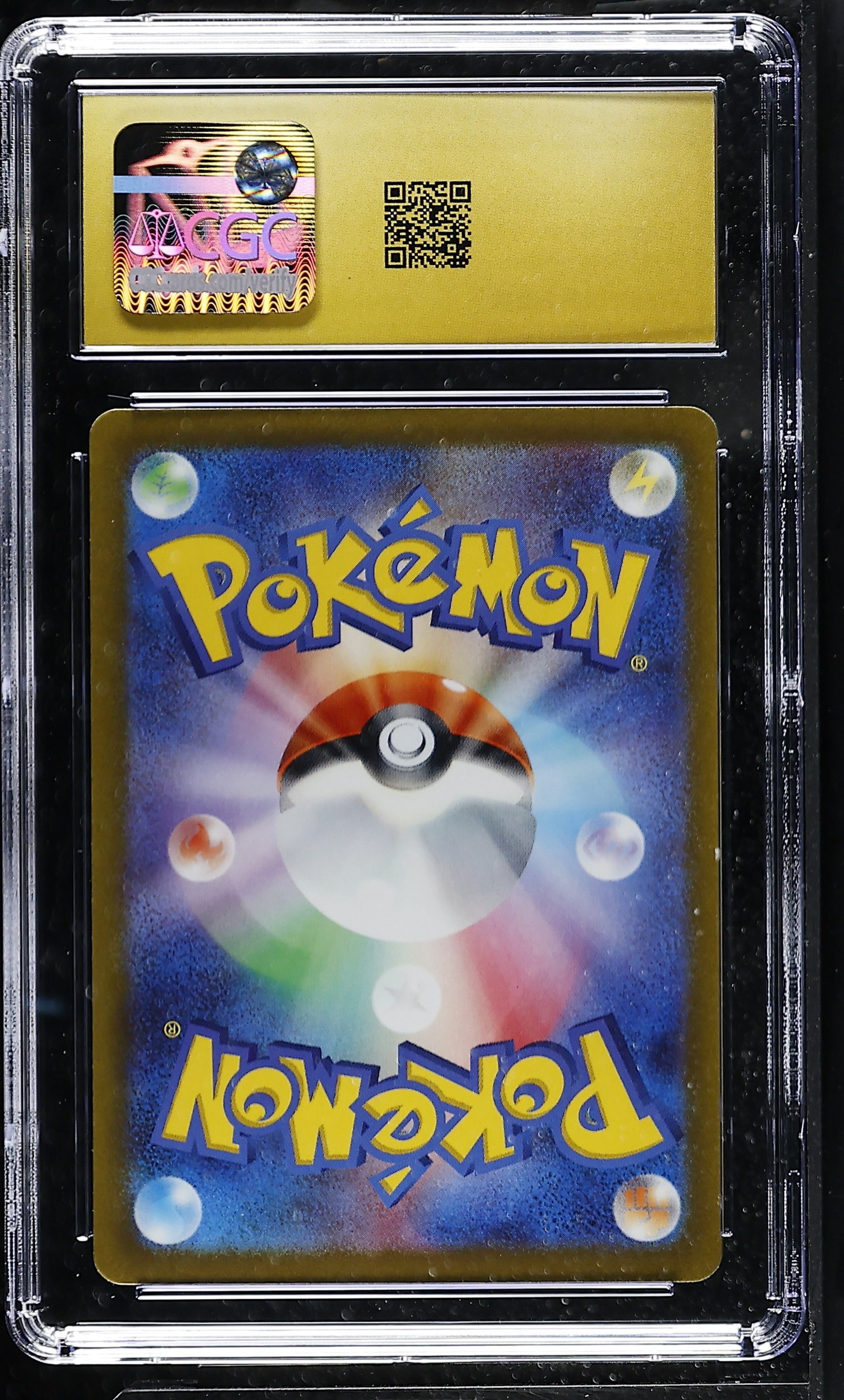 Pyroar #077/073 Japanese Triplet Beat CGC Pristine 10 Pokemon Graded Slab — back