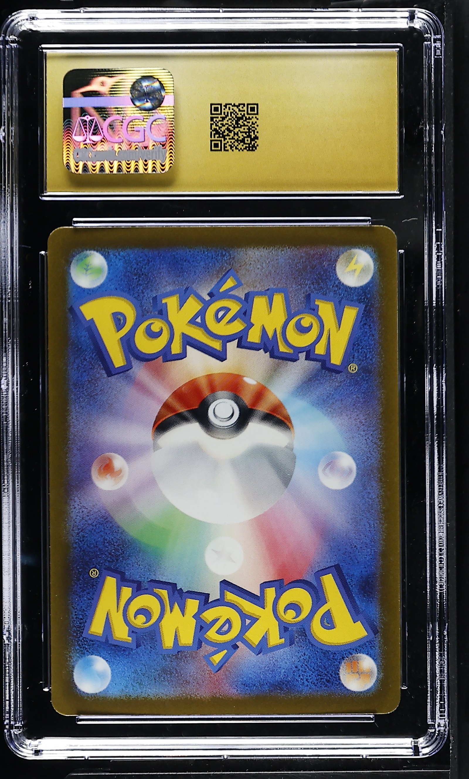 Origin Forme Palkia V #027/172 Japanese Vstar Universe CGC Pristine 10 Pokemon Graded Slab — back