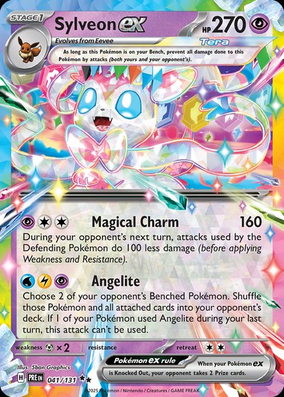 Sylveon ex 041 — Prismatic Evolutions