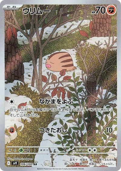 Swinub 106 — Japanese Battle Partners — Holo