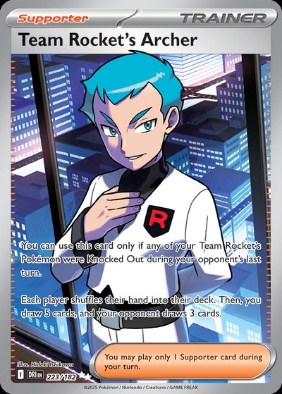 Team Rocket's Archer 223 — Destined Rivals